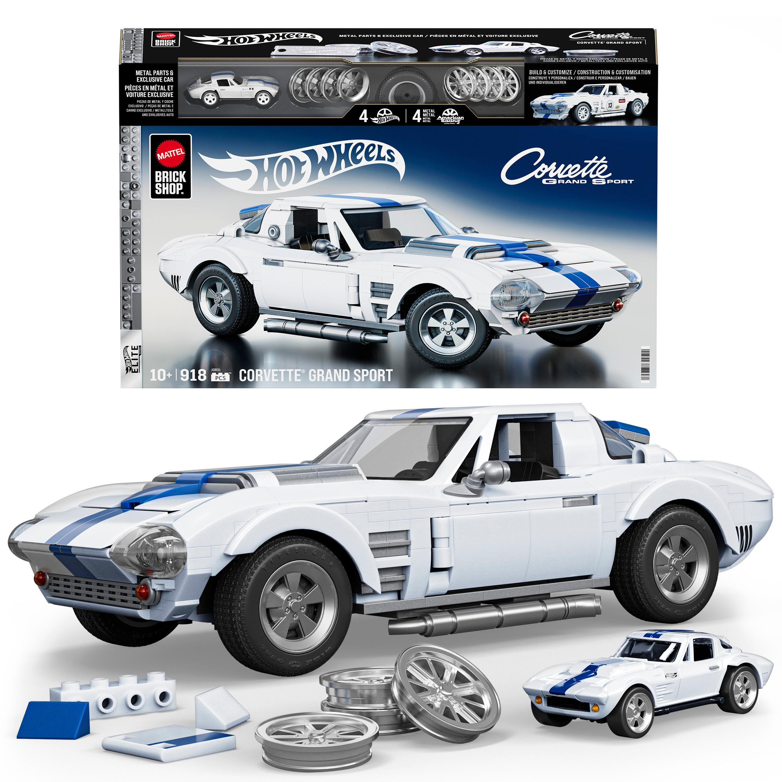 Voir la diapositive 8 : MATTEL Jeu de construction véhicule Corvette Hot Wheels