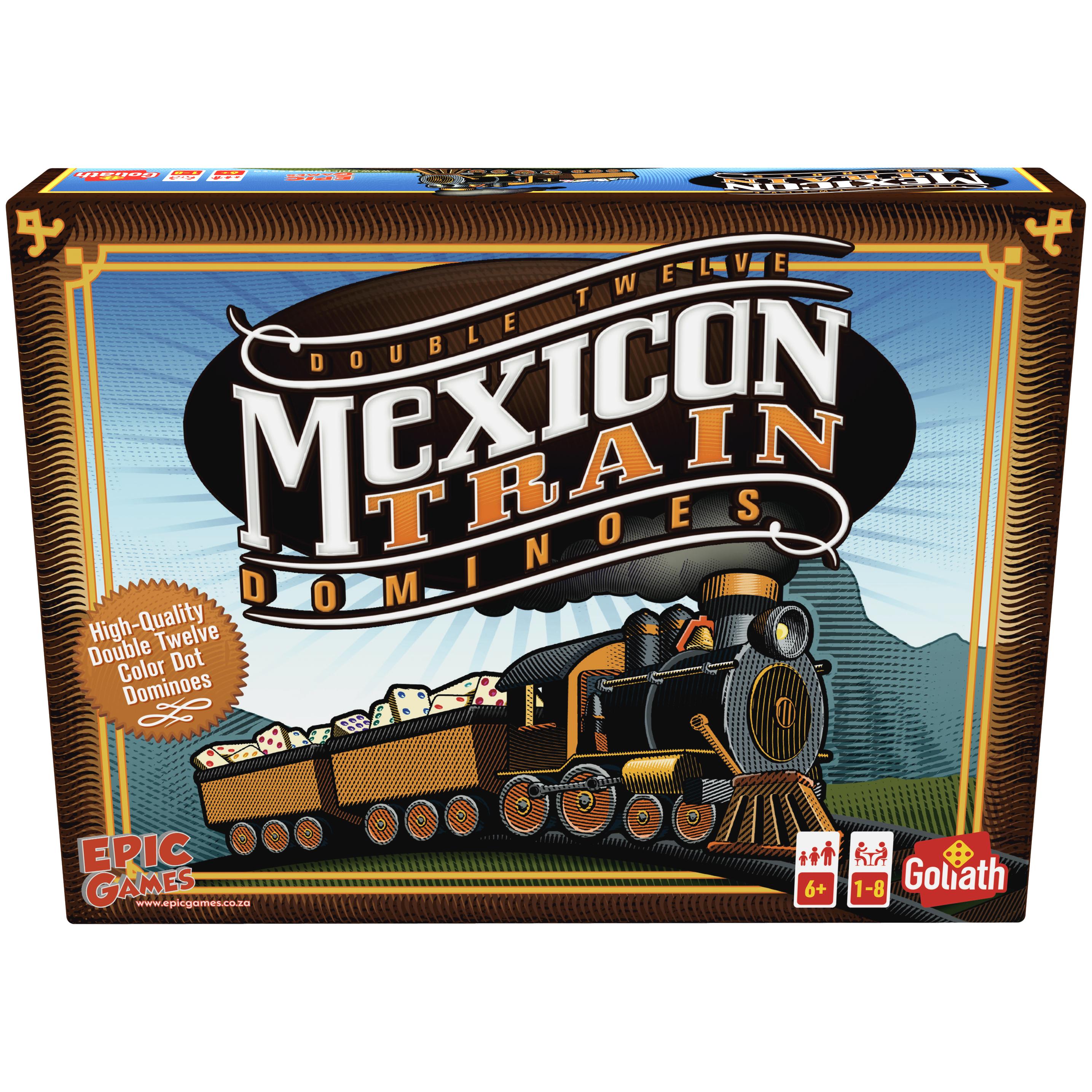 GOLIATH Jeu Mexican Train Dominoes