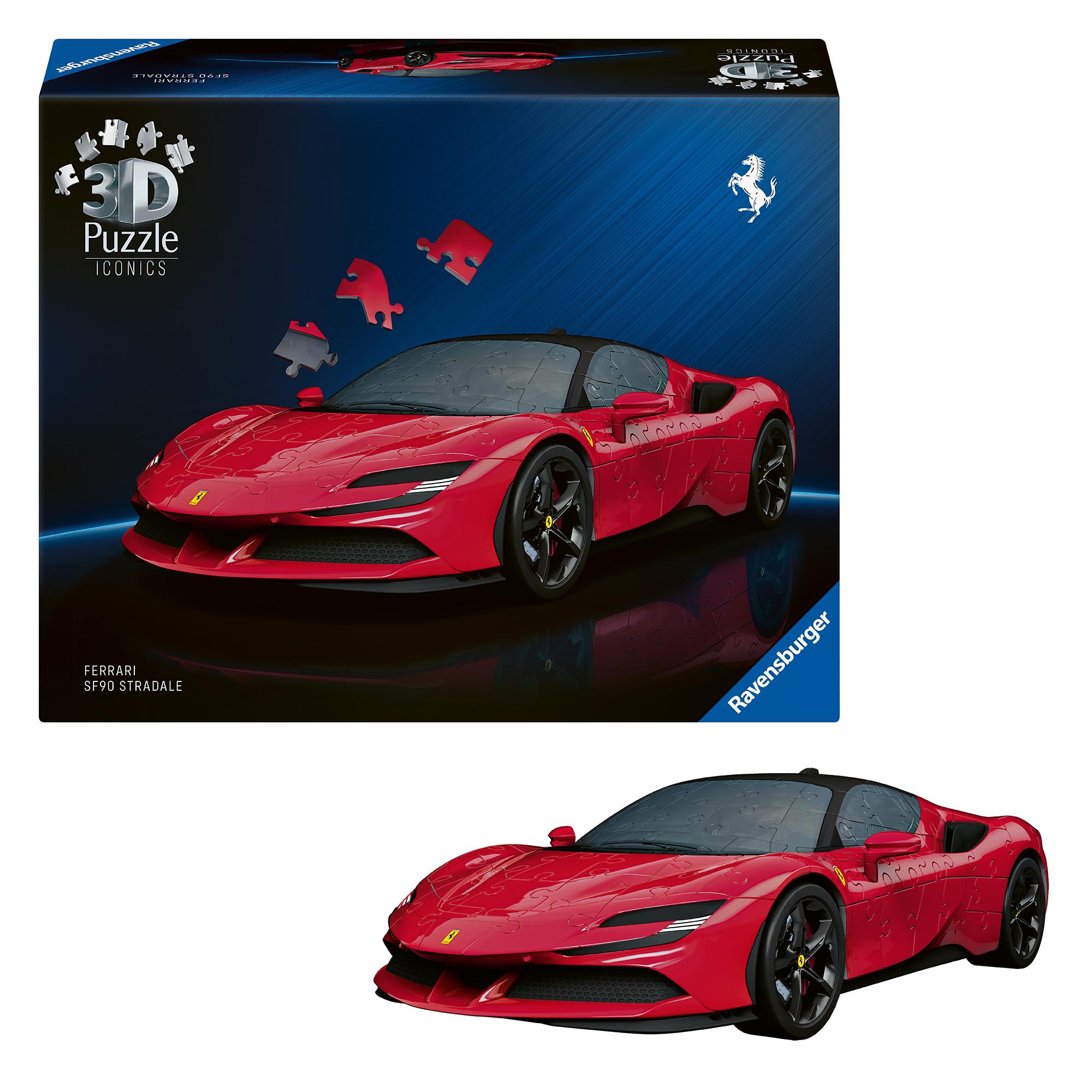 Voir la diapositive 4 : RAVENSBURGER Puzzle 3D 108 pièces Ferrari