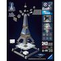 Voir la diapositive 2 : RAVENSBURGER Puzzle 3D 216 pièces Tour Eiffel Illuminée