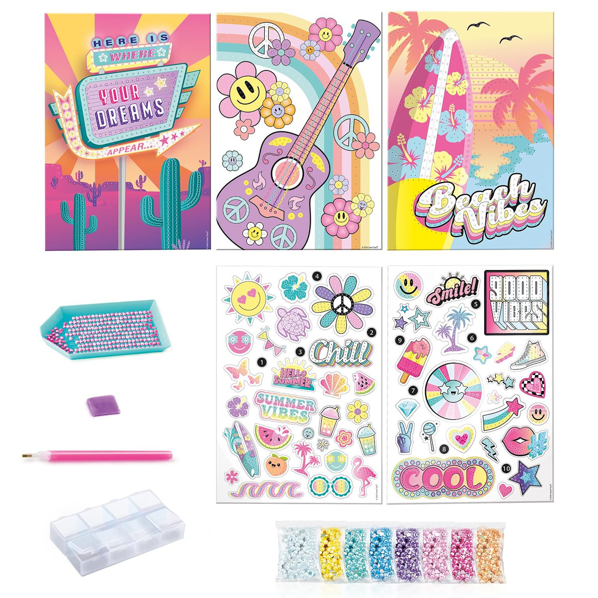 Voir la diapositive 3 : CANAL TOYS Kit Diamant Art