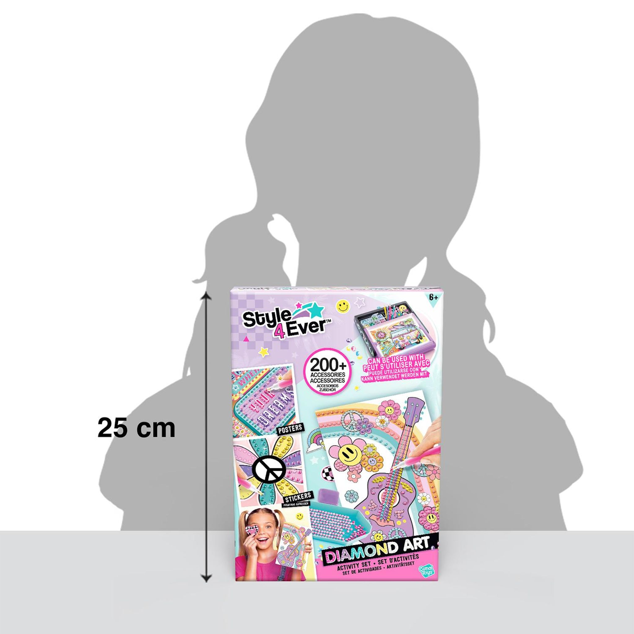 Voir la diapositive 6 : CANAL TOYS Kit Diamant Art