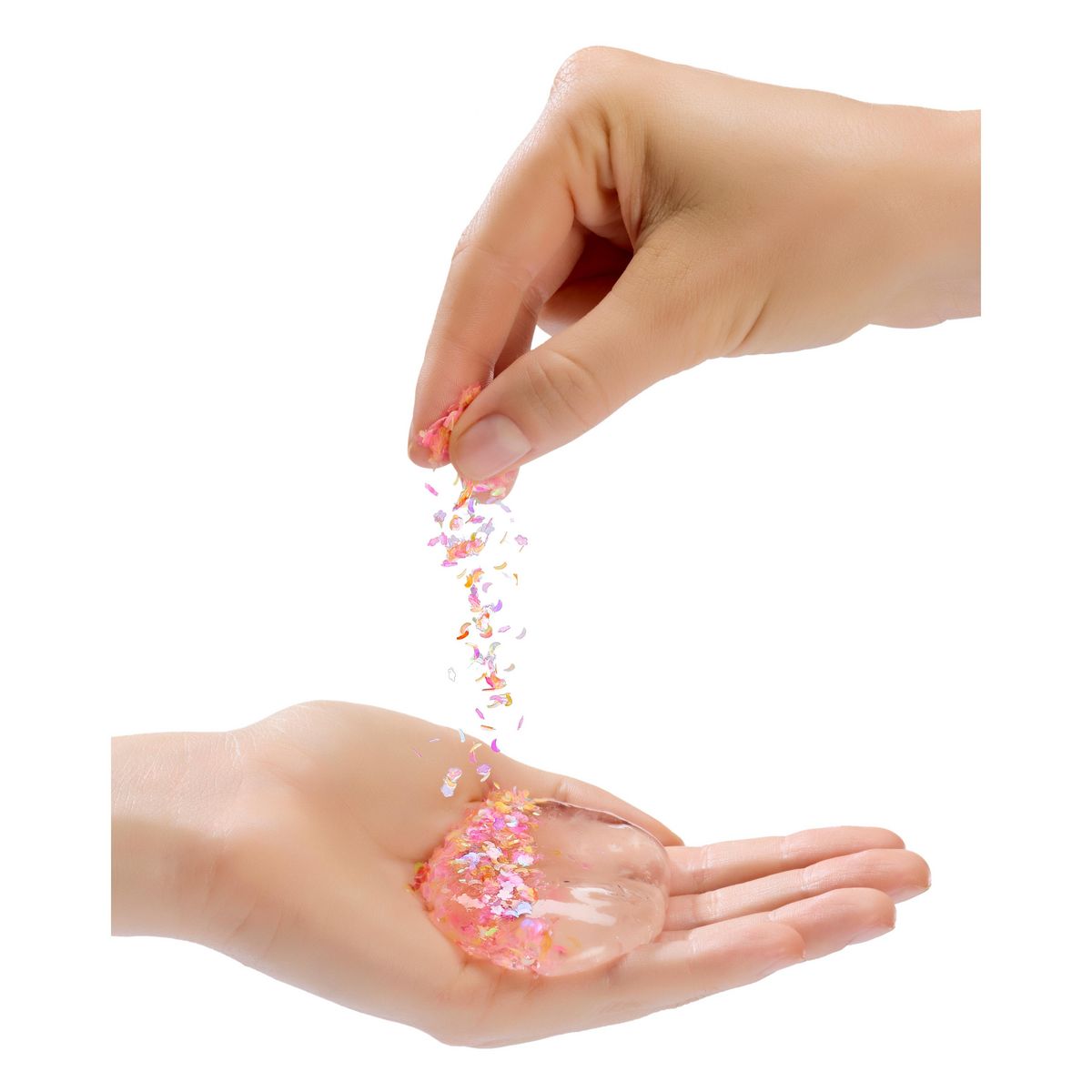 MGA Poupée Rainbow High Shimmers Iris 27cm avec Slime