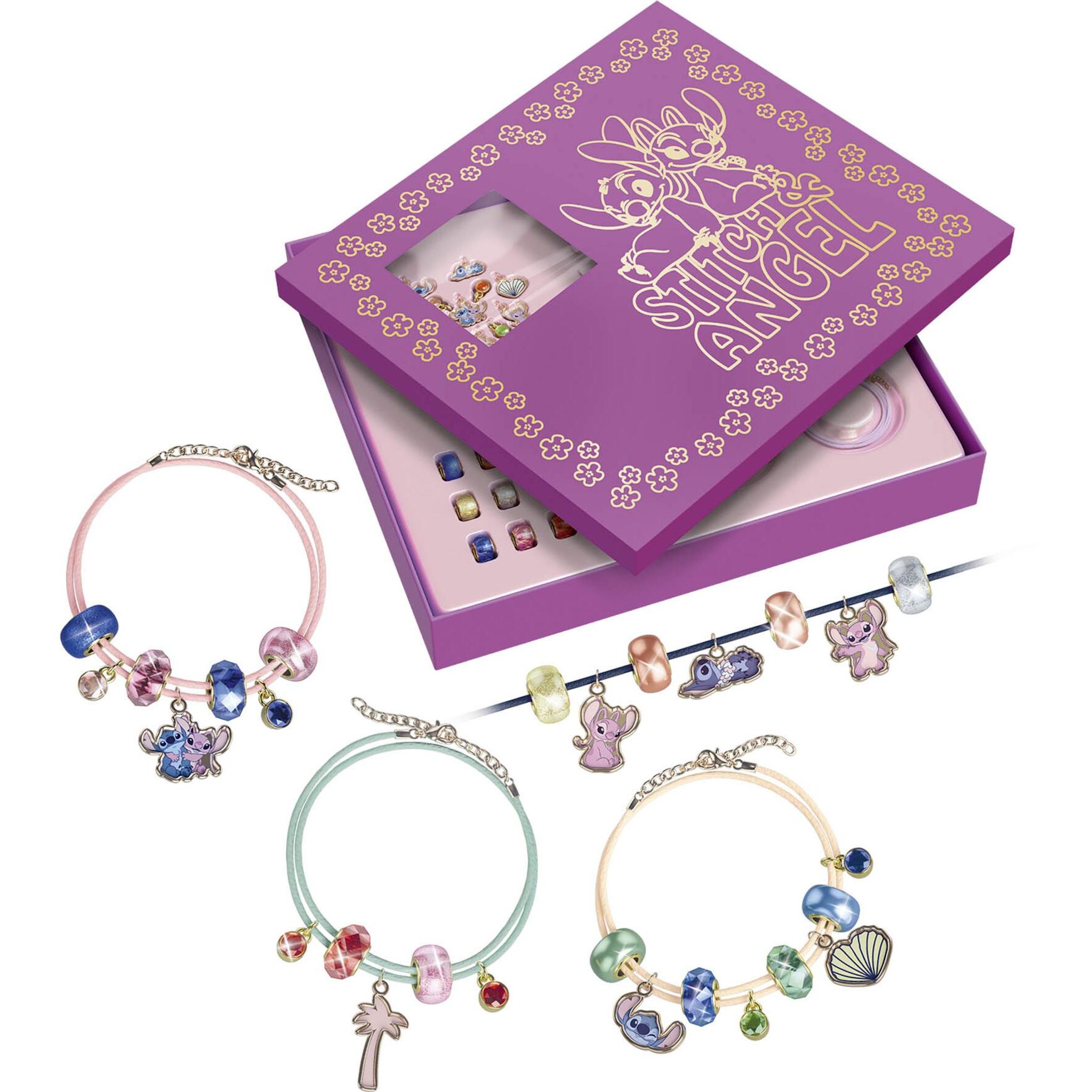 Voir la diapositive 3 : LANSAY Coffret Bijoux étincelants Stitch