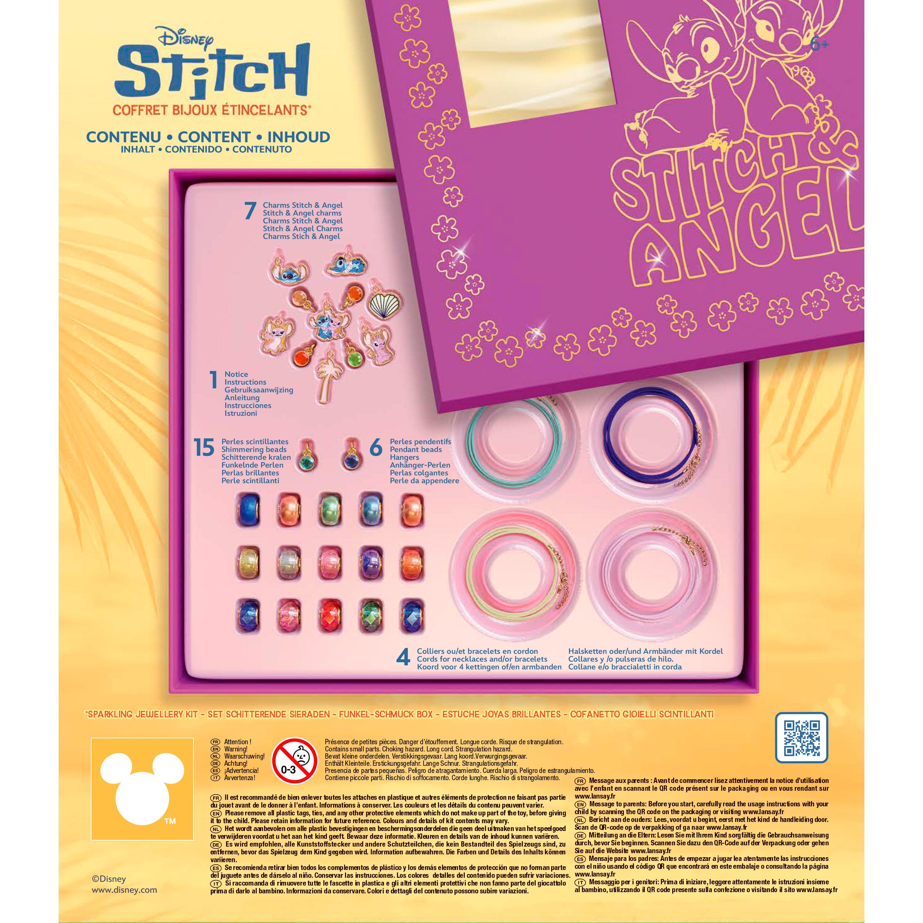 Voir la diapositive 6 : LANSAY Coffret Bijoux étincelants Stitch