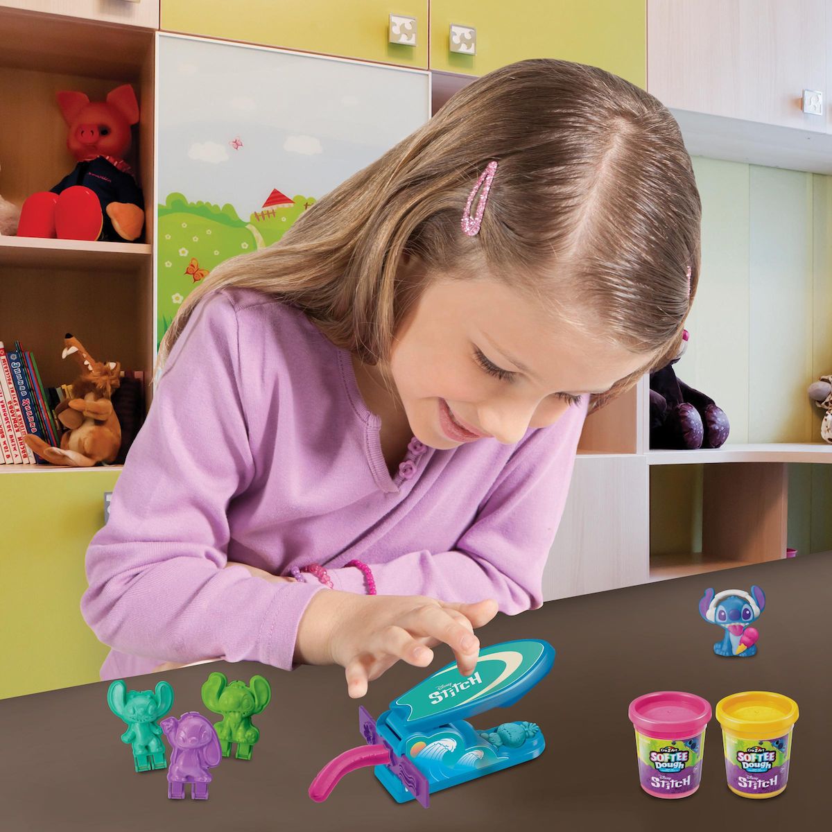 LEXIBOOK Kit Pate à modeler Stitch
