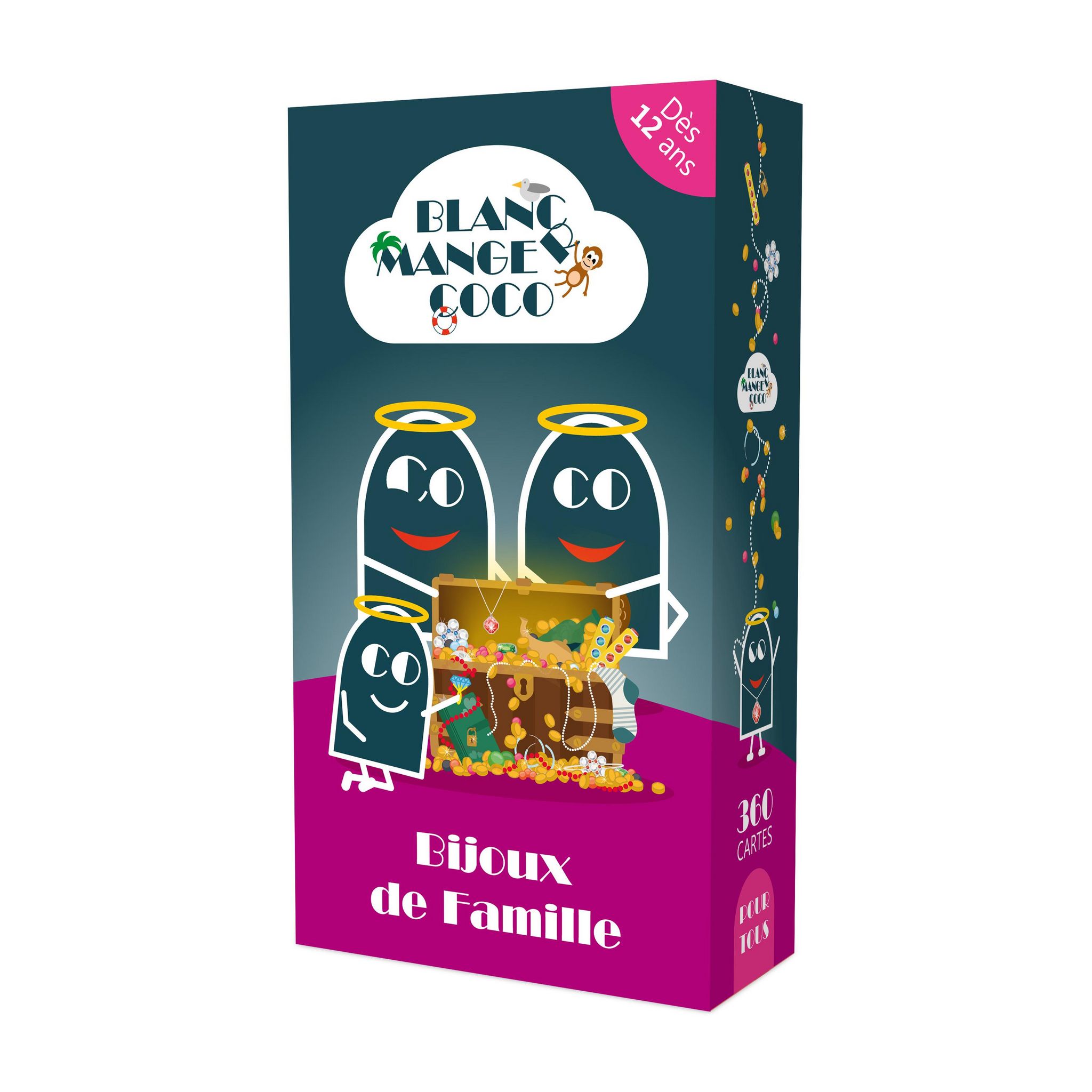 Voir la diapositive 2 : BLACKROCK GAMES Jeu Blanc Manger Coco Banane