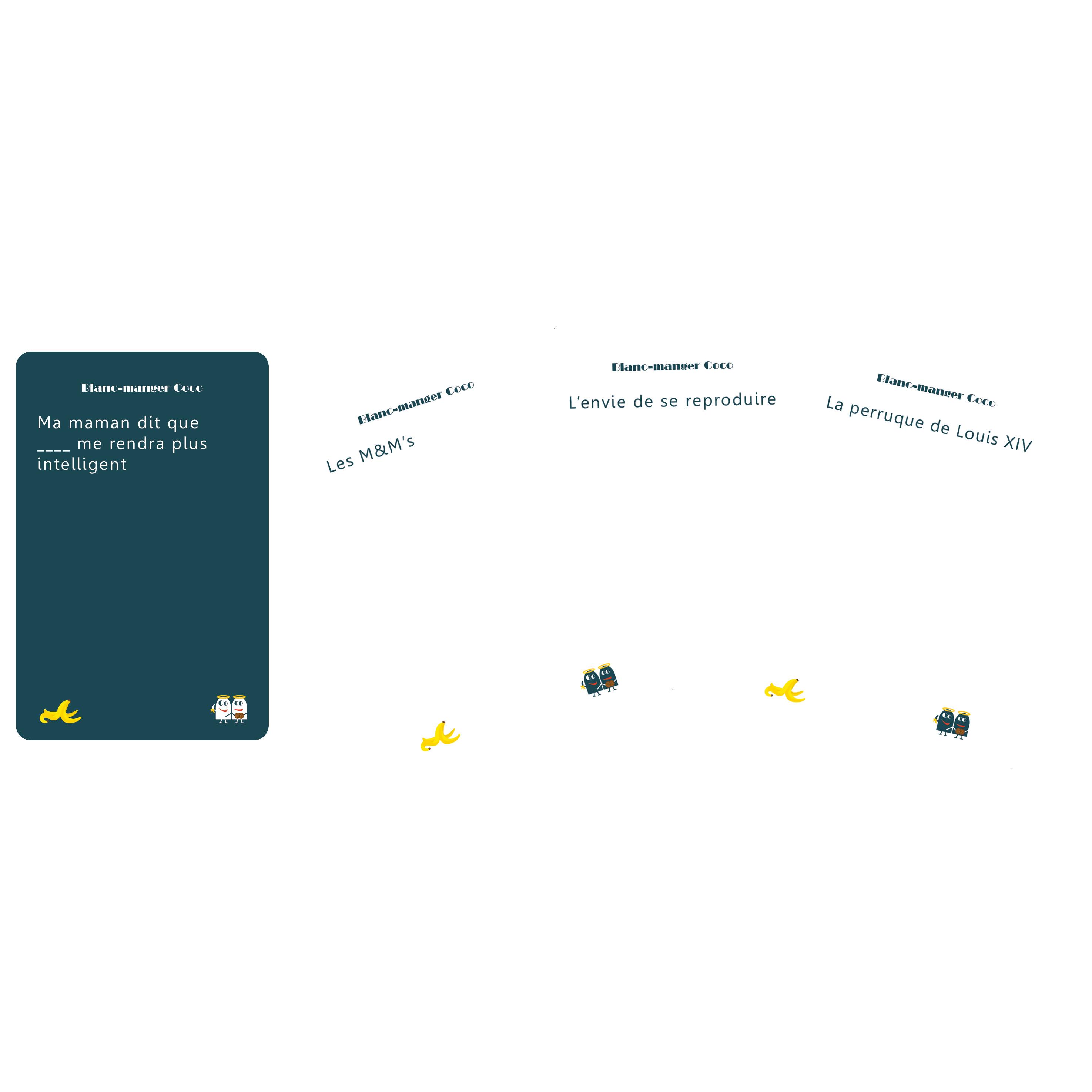 Voir la diapositive 4 : BLACKROCK GAMES Jeu Blanc Manger Coco Banane