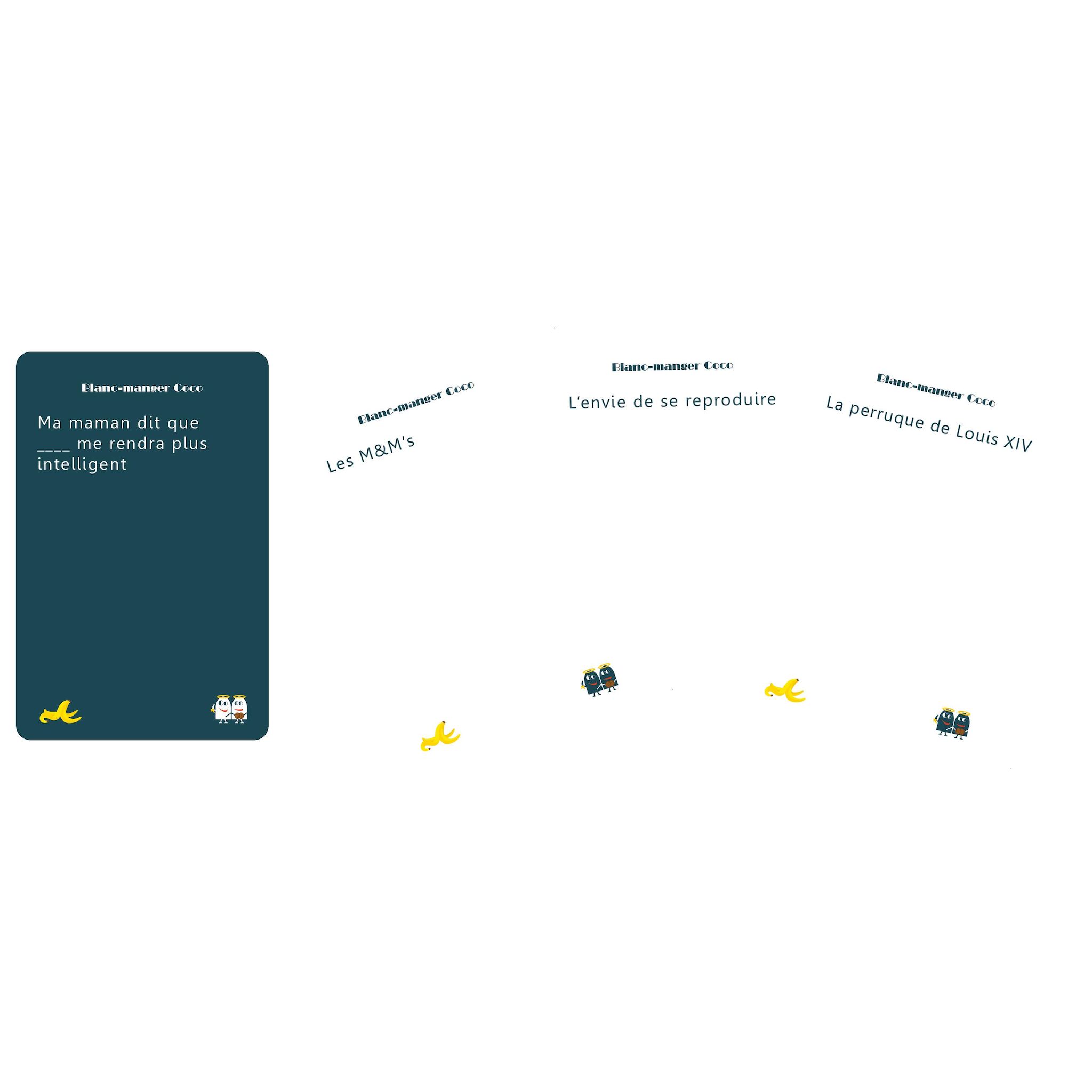 Voir la diapositive 4 : BLACKROCK GAMES Jeu Blanc Manger Coco Banane