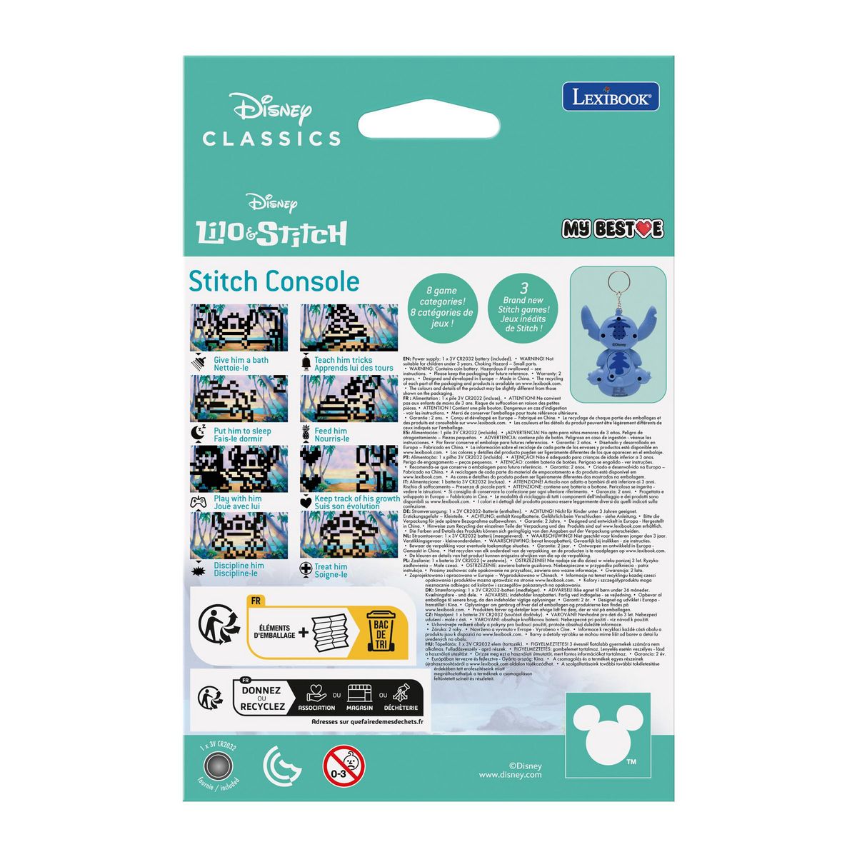 LEXIBOOK Mon compagnon interactif Stitch