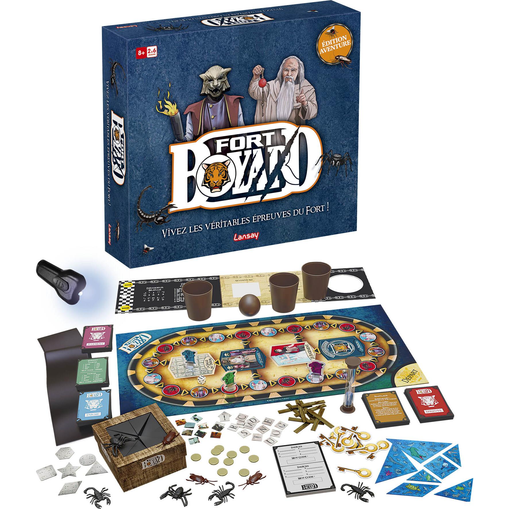 Voir la diapositive 2 : LANSAY Jeu Fort Boyard édition Aventure