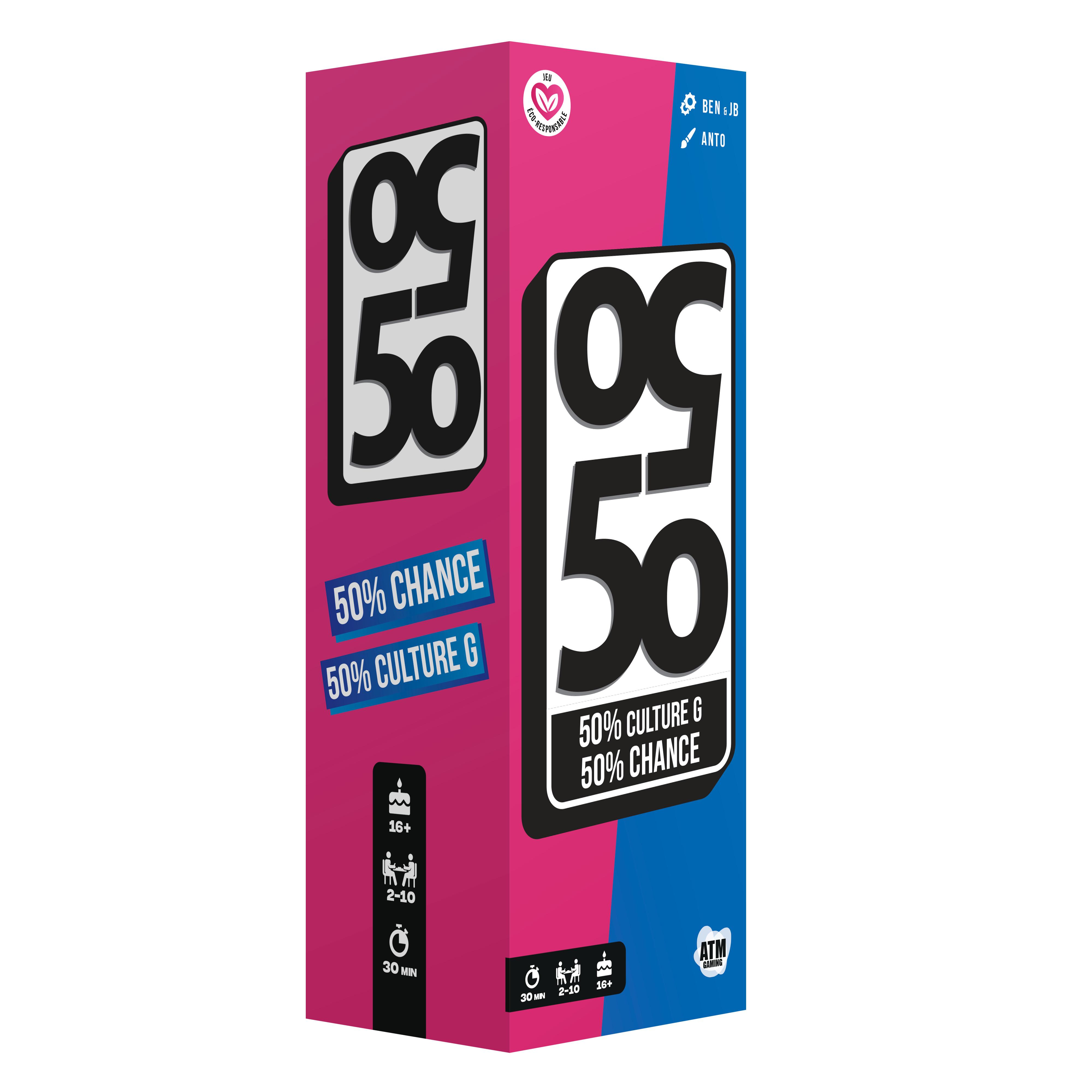 Voir la diapositive 2 : BLACKROCK GAMES Jeu 50 50