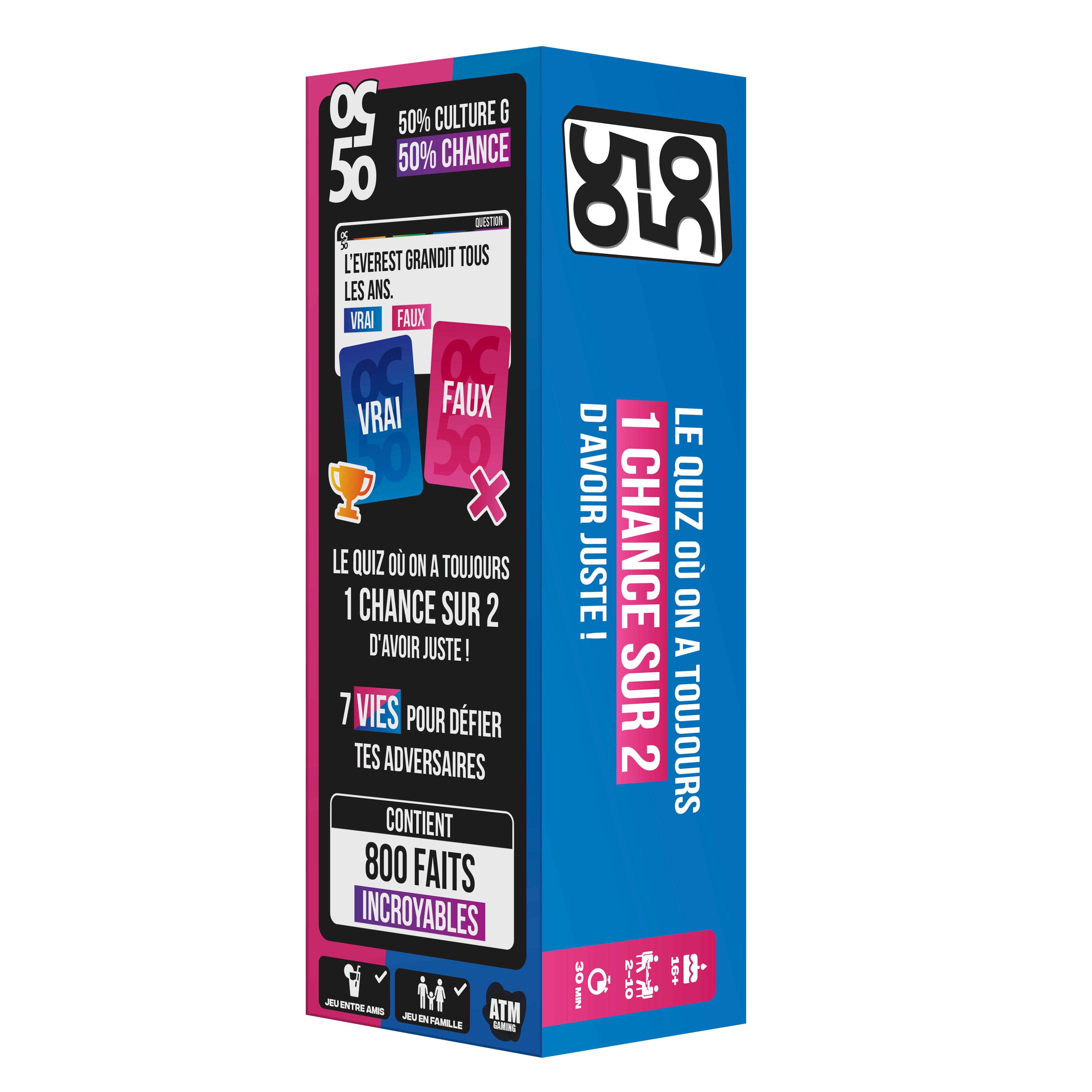 Voir la diapositive 3 : BLACKROCK GAMES Jeu 50 50