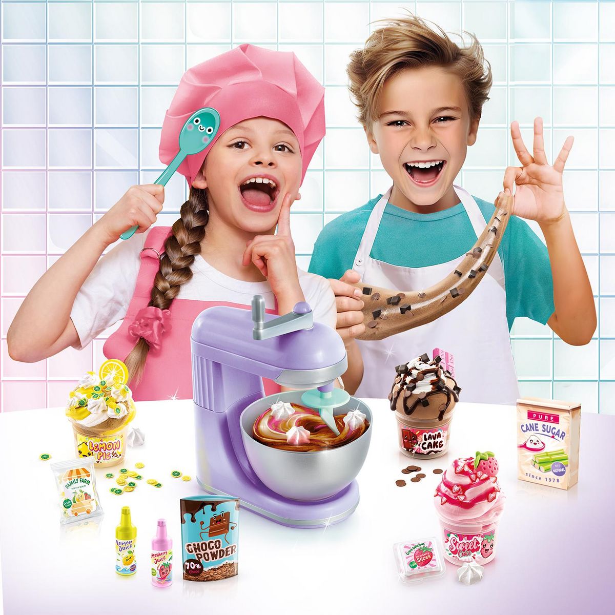 CANAL TOYS Coffret So Slime - Yummy Twist & Slime