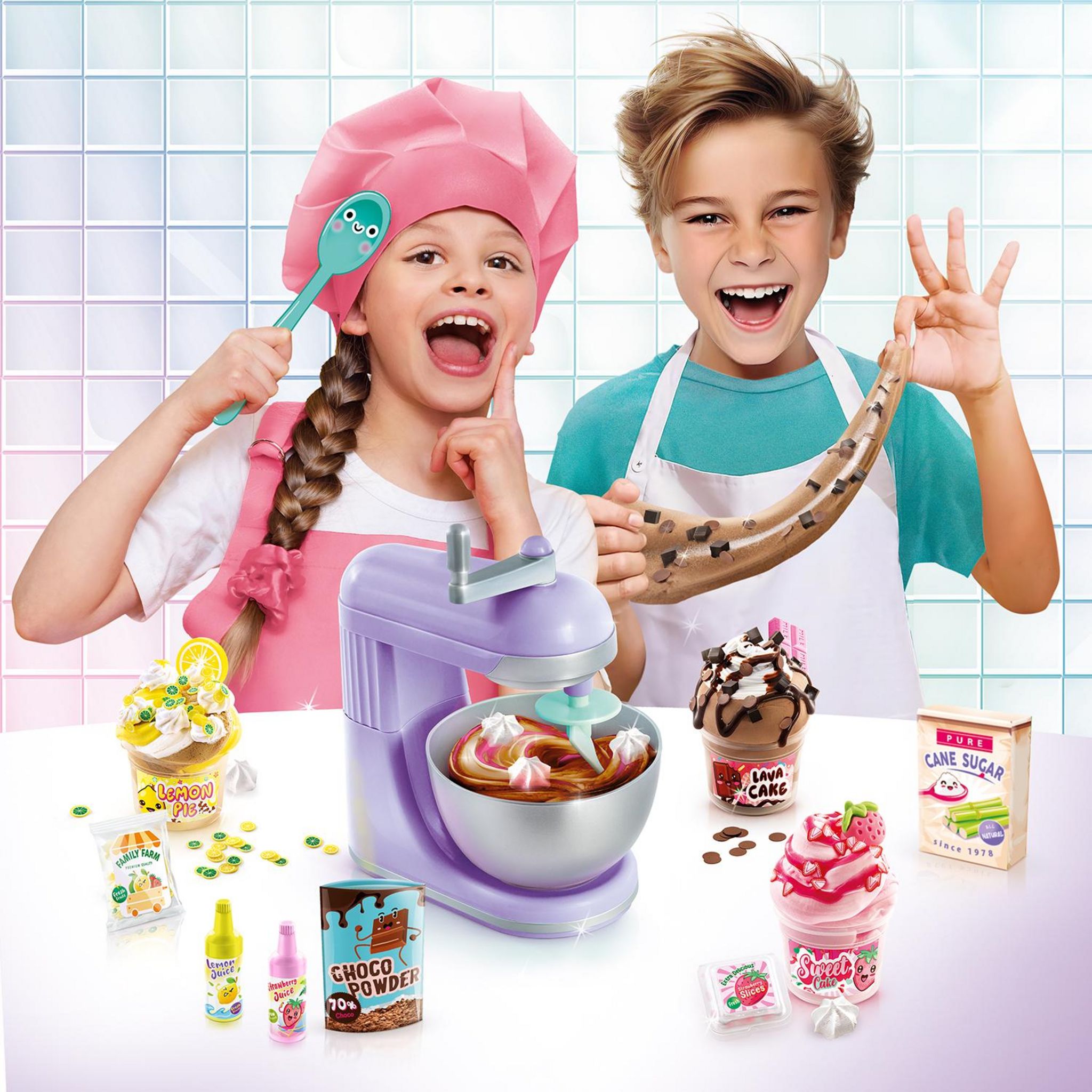 Voir la diapositive 4 : CANAL TOYS Coffret So Slime - Yummy Twist & Slime