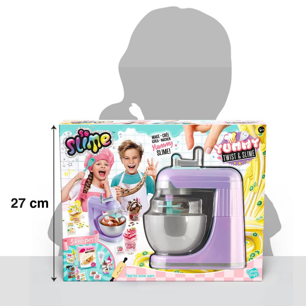 CANAL TOYS Coffret So Slime - Yummy Twist & Slime