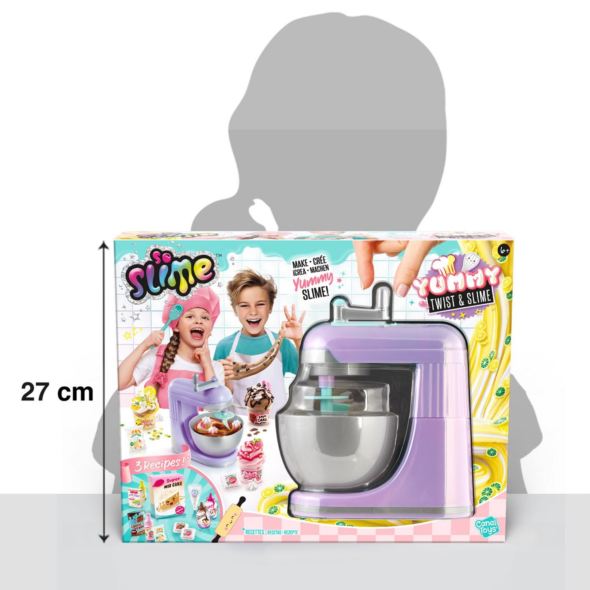 Voir la diapositive 8 : CANAL TOYS Coffret So Slime - Yummy Twist & Slime