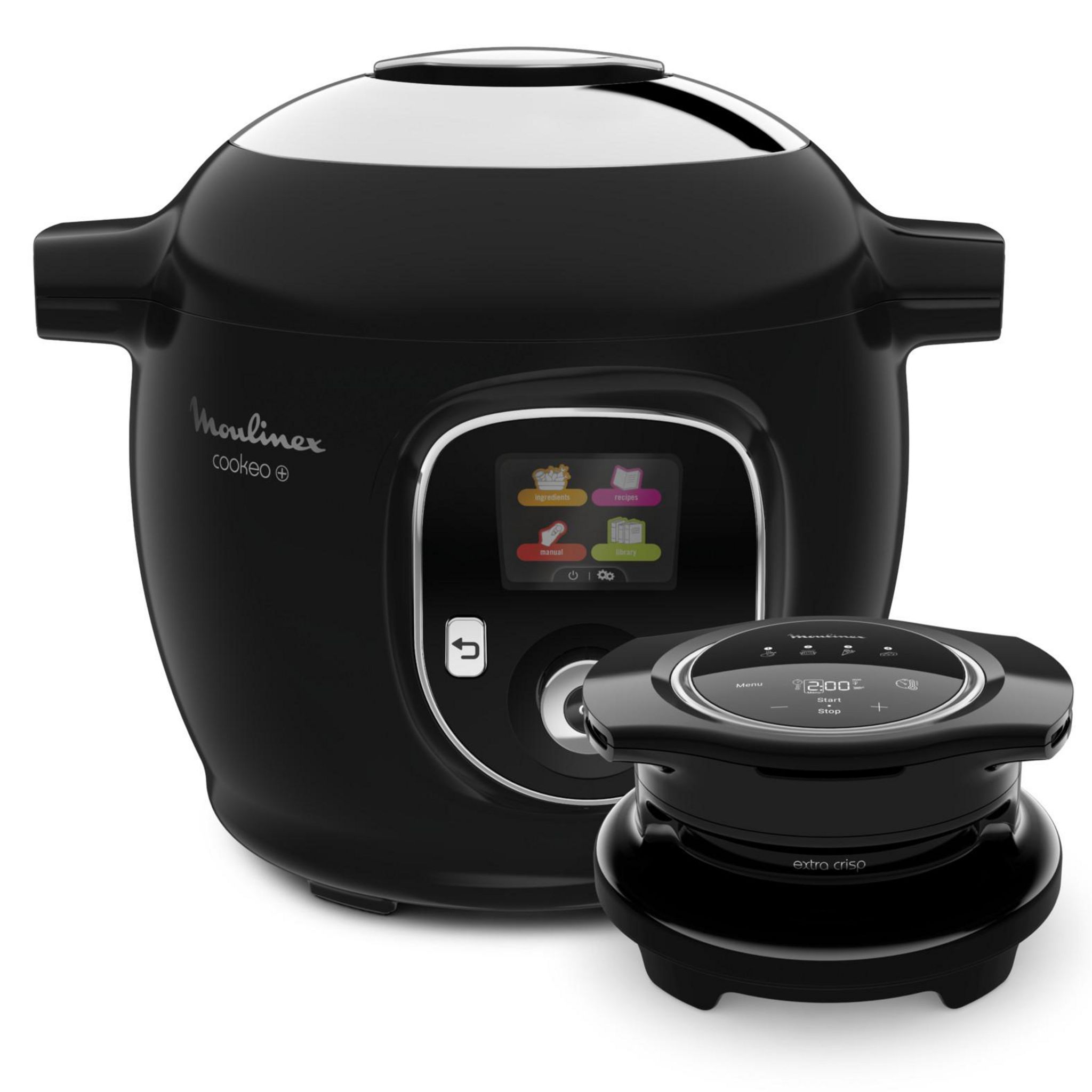 MOULINEX Multicuiseur intelligent Cookeo CE85XBFO - Noir