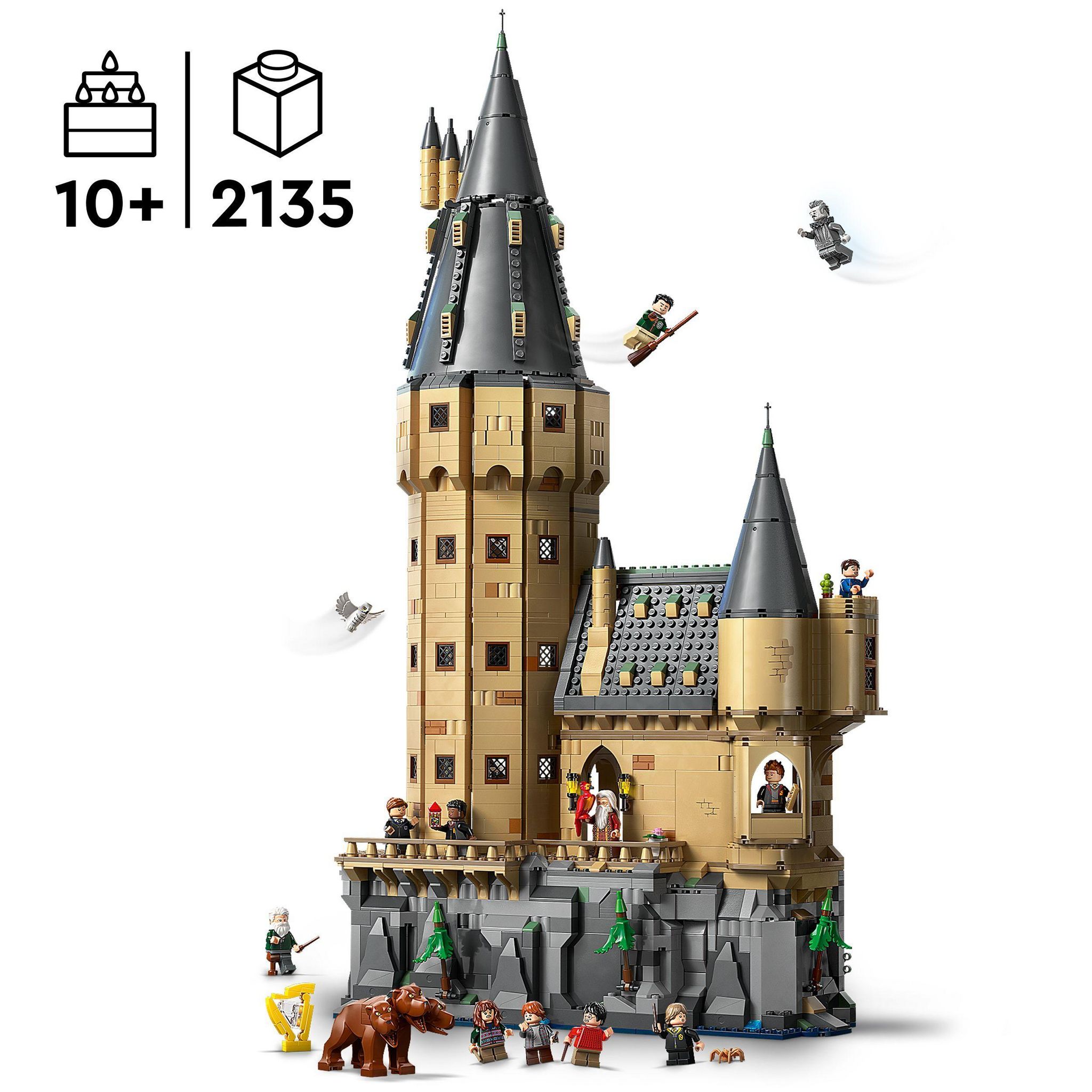 Voir la diapositive 3 : LEGO Harry Potter 76454 - La chateau de Poudlard : La tour principale