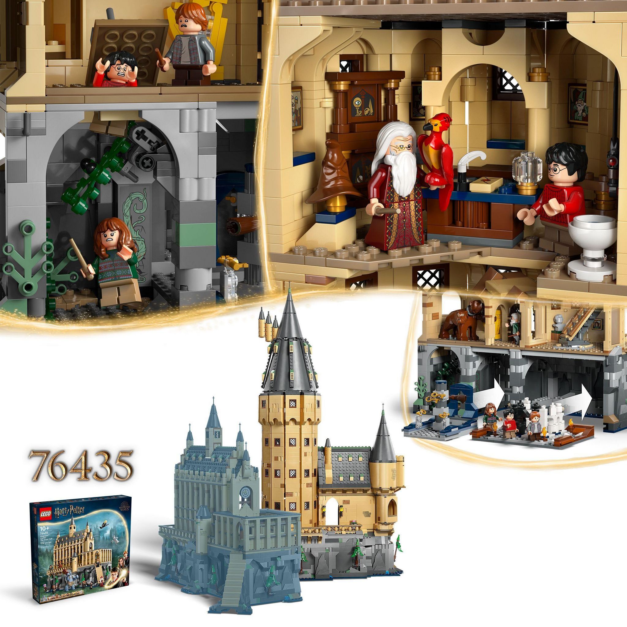 Voir la diapositive 5 : LEGO Harry Potter 76454 - La chateau de Poudlard : La tour principale