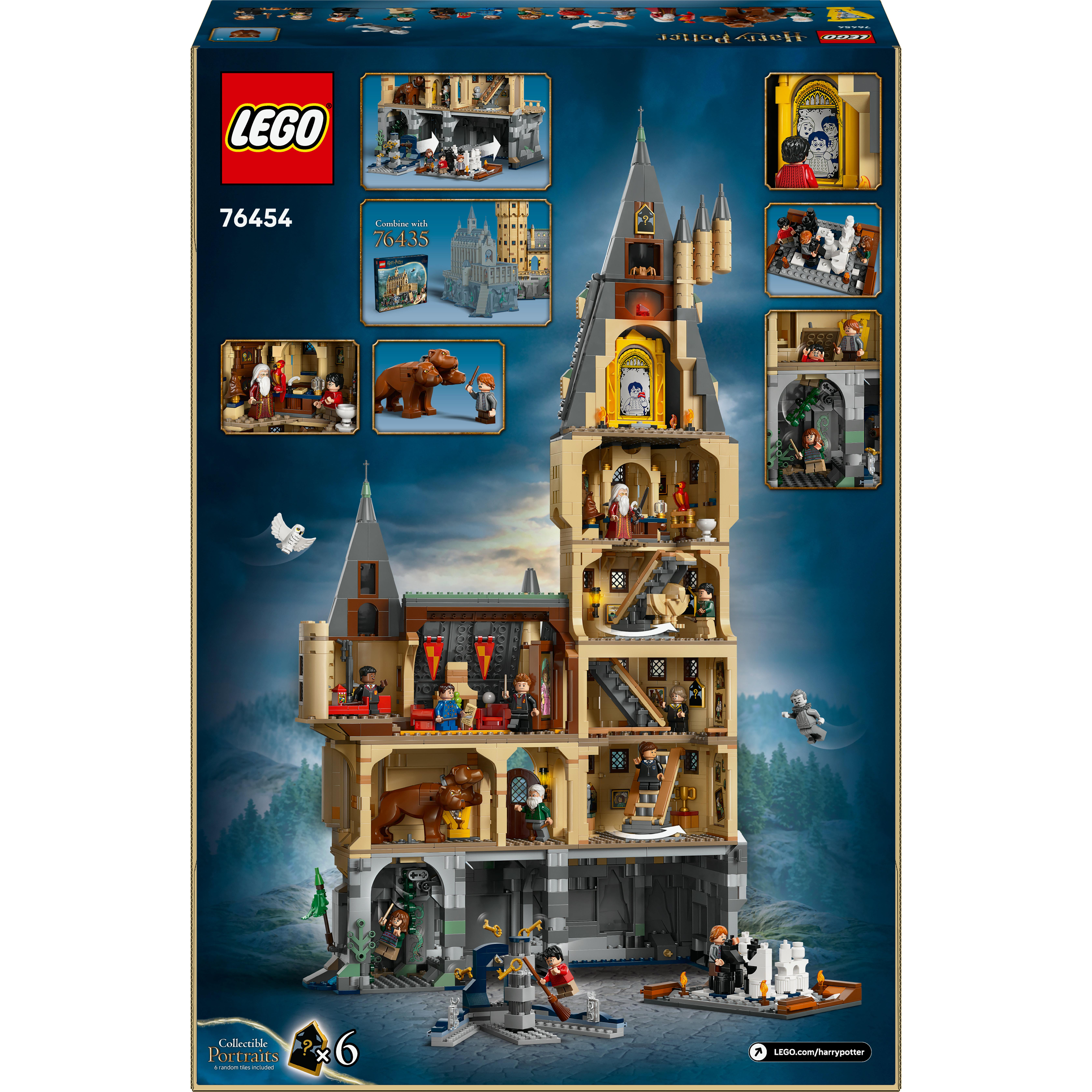 Voir la diapositive 8 : LEGO Harry Potter 76454 Le Château de Poudlard : la Tour Principale - Jeu Garçon 10 Ans