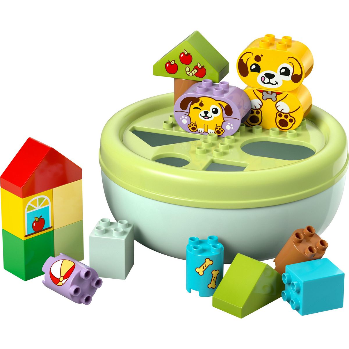 LEGO DUPLO 10441 - Le trieur de formes : La Niche du chiot