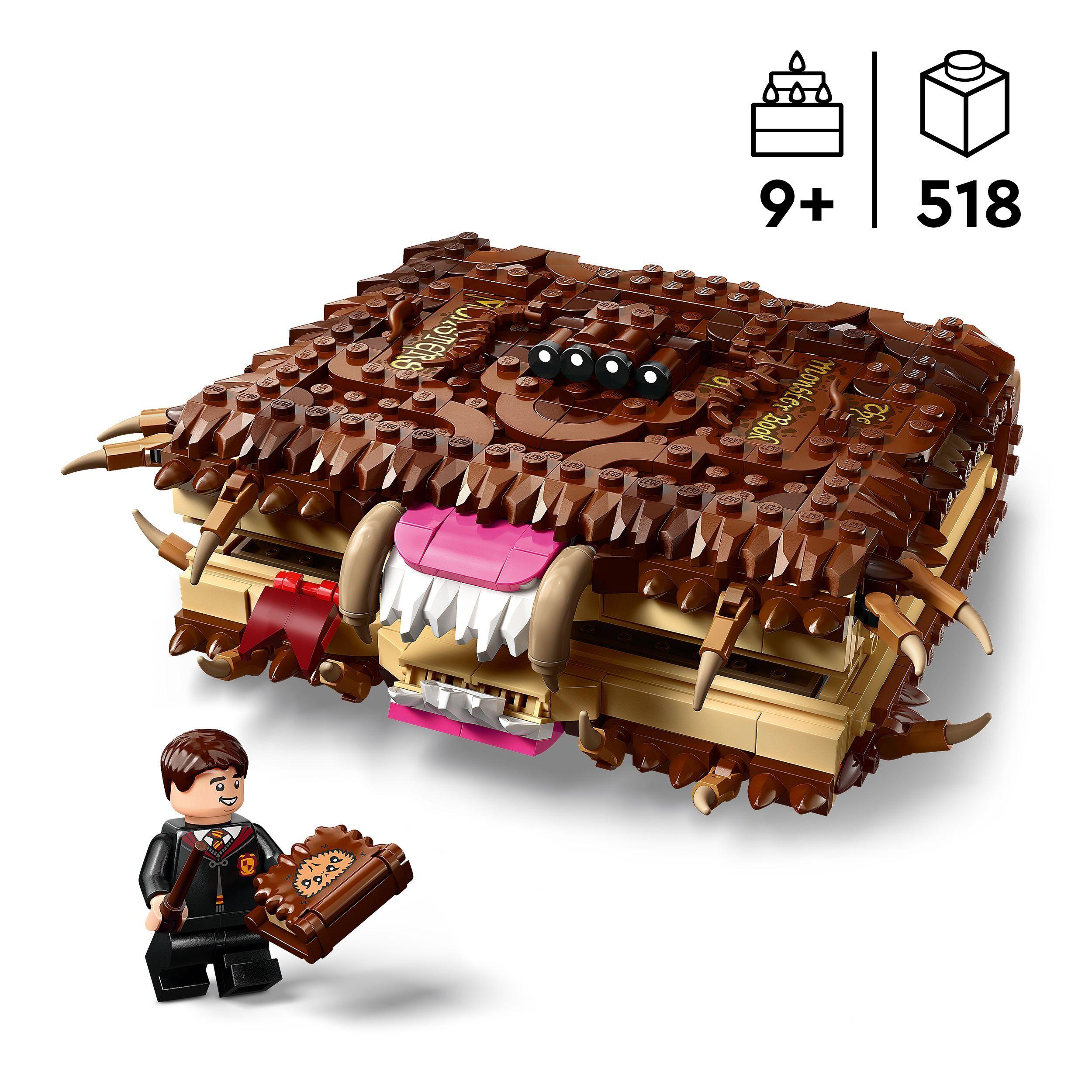 Voir la diapositive 3 : LEGO Harry Potter 76449 Le Monstrueux Livre Des Monstres - Jouet Pour Garçon Dès 9 Ans