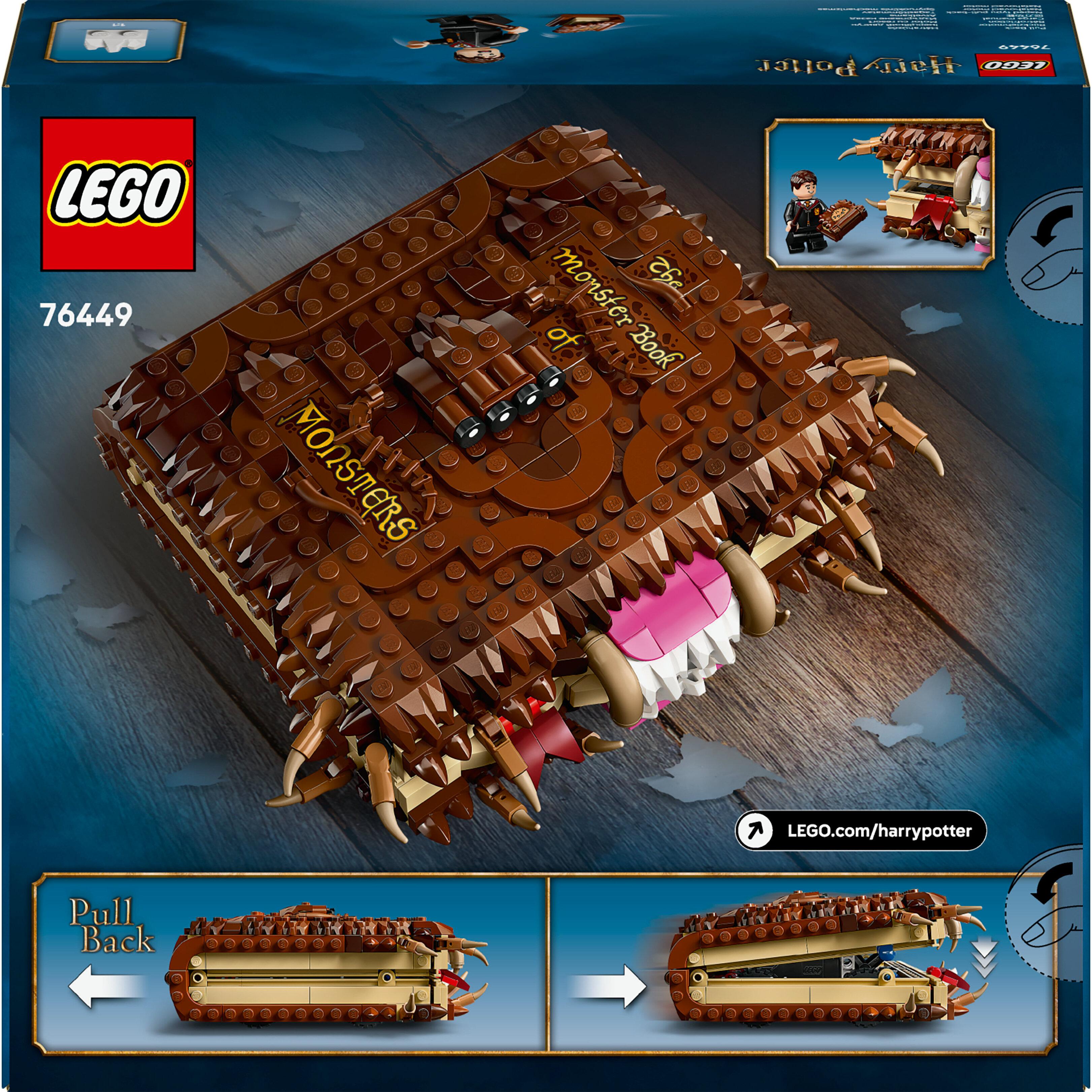 Voir la diapositive 8 : LEGO Harry Potter 76449 Le Monstrueux Livre Des Monstres - Jouet Pour Garçon Dès 9 Ans
