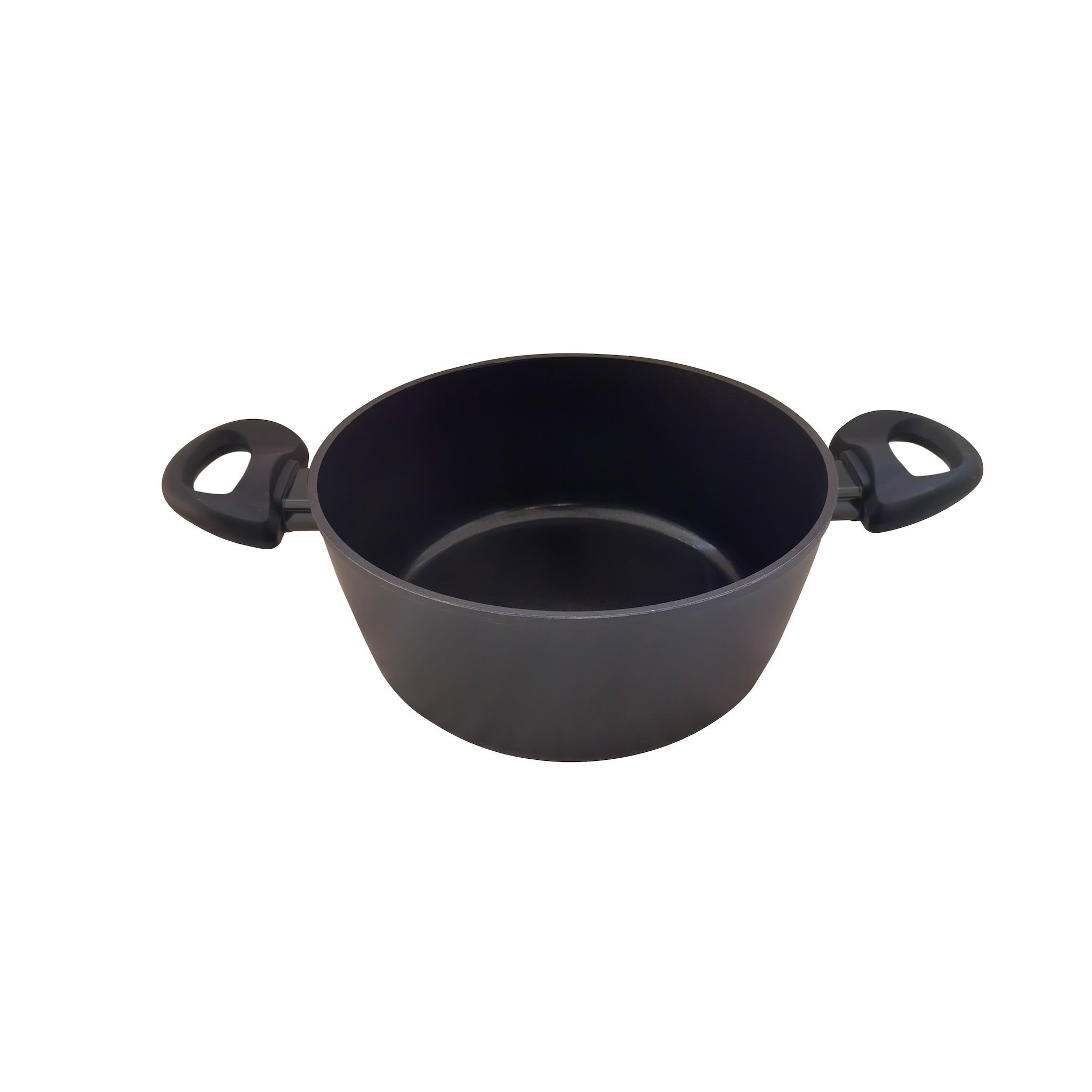 Faitout 28cm revêtement céramique en aluminium forgé tous deux dont induction