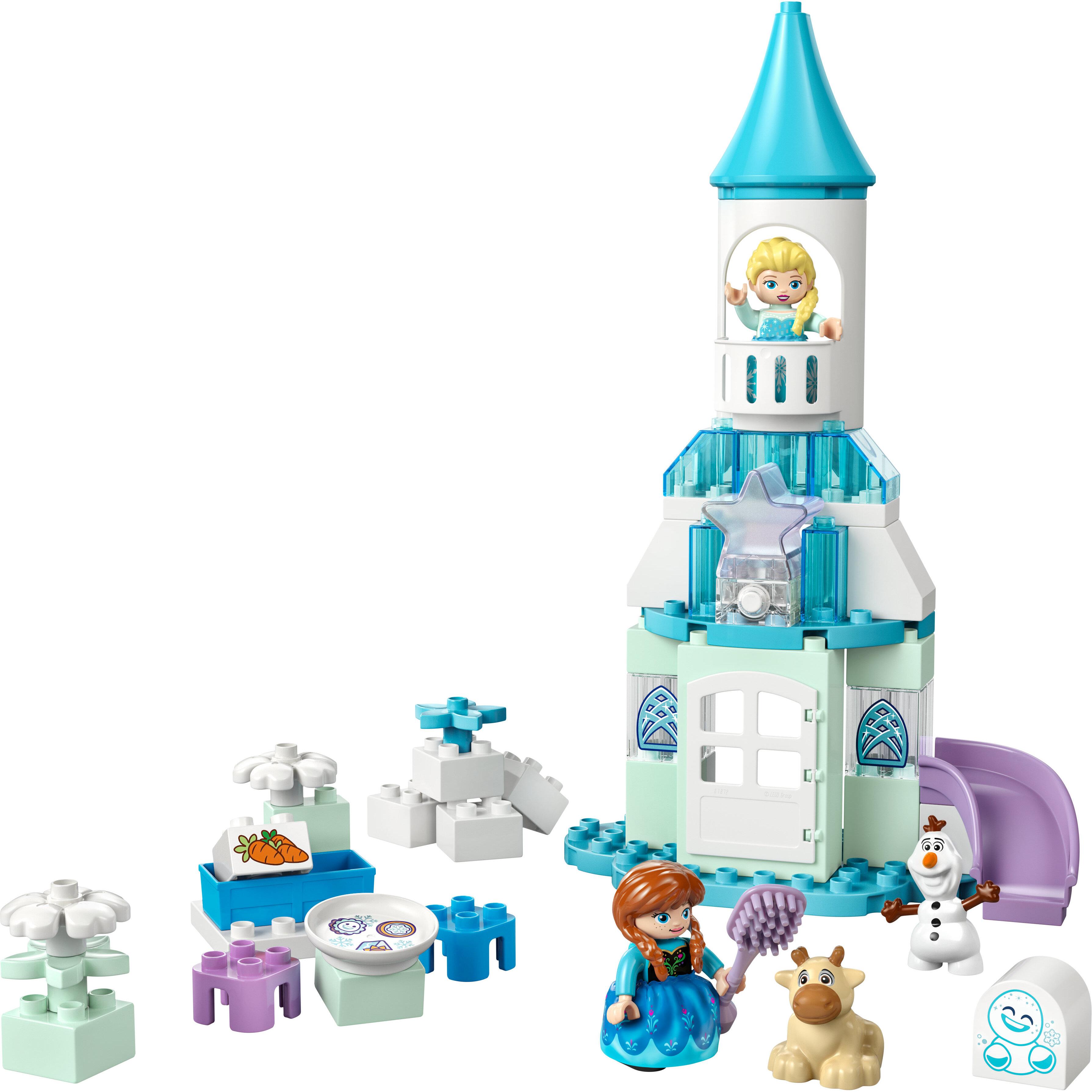 Voir la diapositive 2 : LEGO DUPLO │ Disney 10455 La Fête d’Anna et Elsa au Château de Glace - Jeu Créatif 2 ans