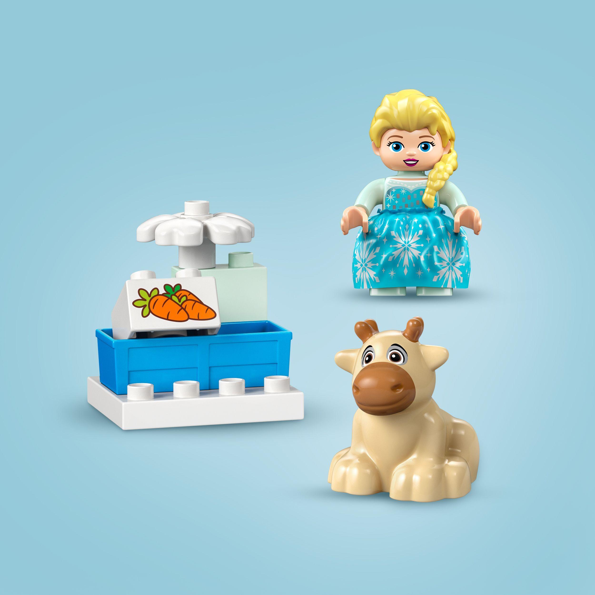 Voir la diapositive 4 : LEGO DUPLO │ Disney 10455 La Fête d’Anna et Elsa au Château de Glace - Jeu Créatif 2 ans