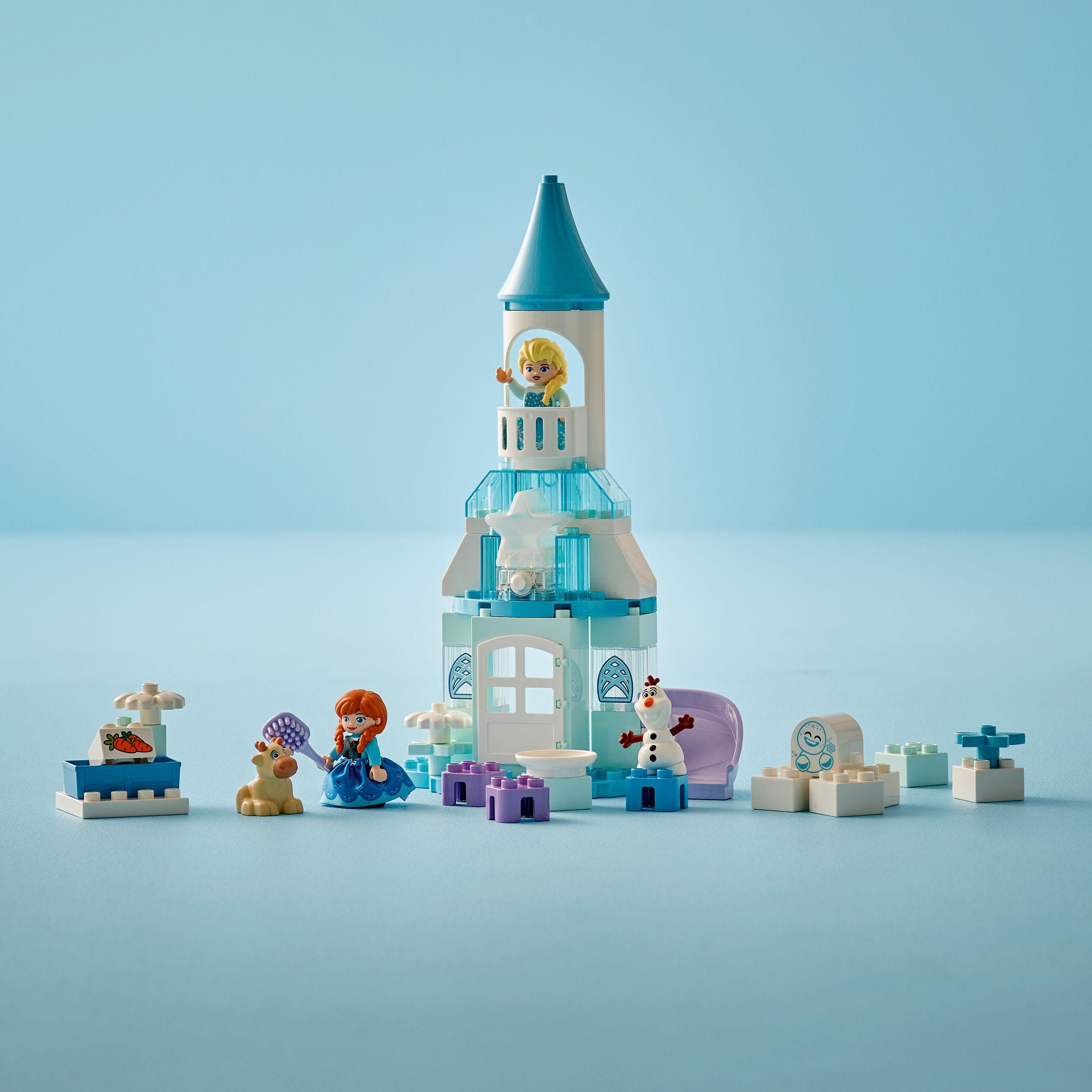 Voir la diapositive 5 : LEGO DUPLO │ Disney 10455 La Fête d’Anna et Elsa au Château de Glace - Jeu Créatif 2 ans