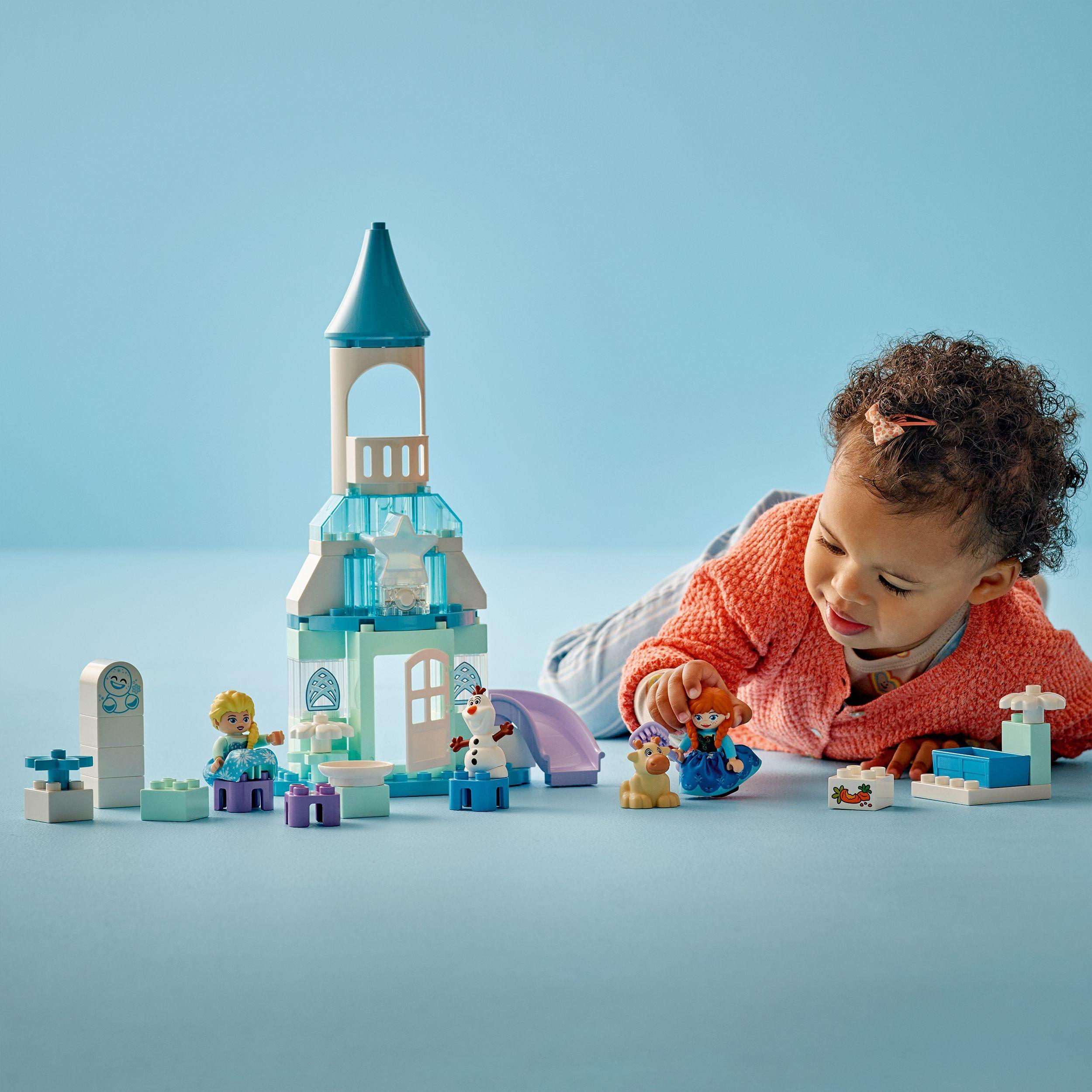 Voir la diapositive 6 : LEGO DUPLO │ Disney 10455 La Fête d’Anna et Elsa au Château de Glace - Jeu Créatif 2 ans