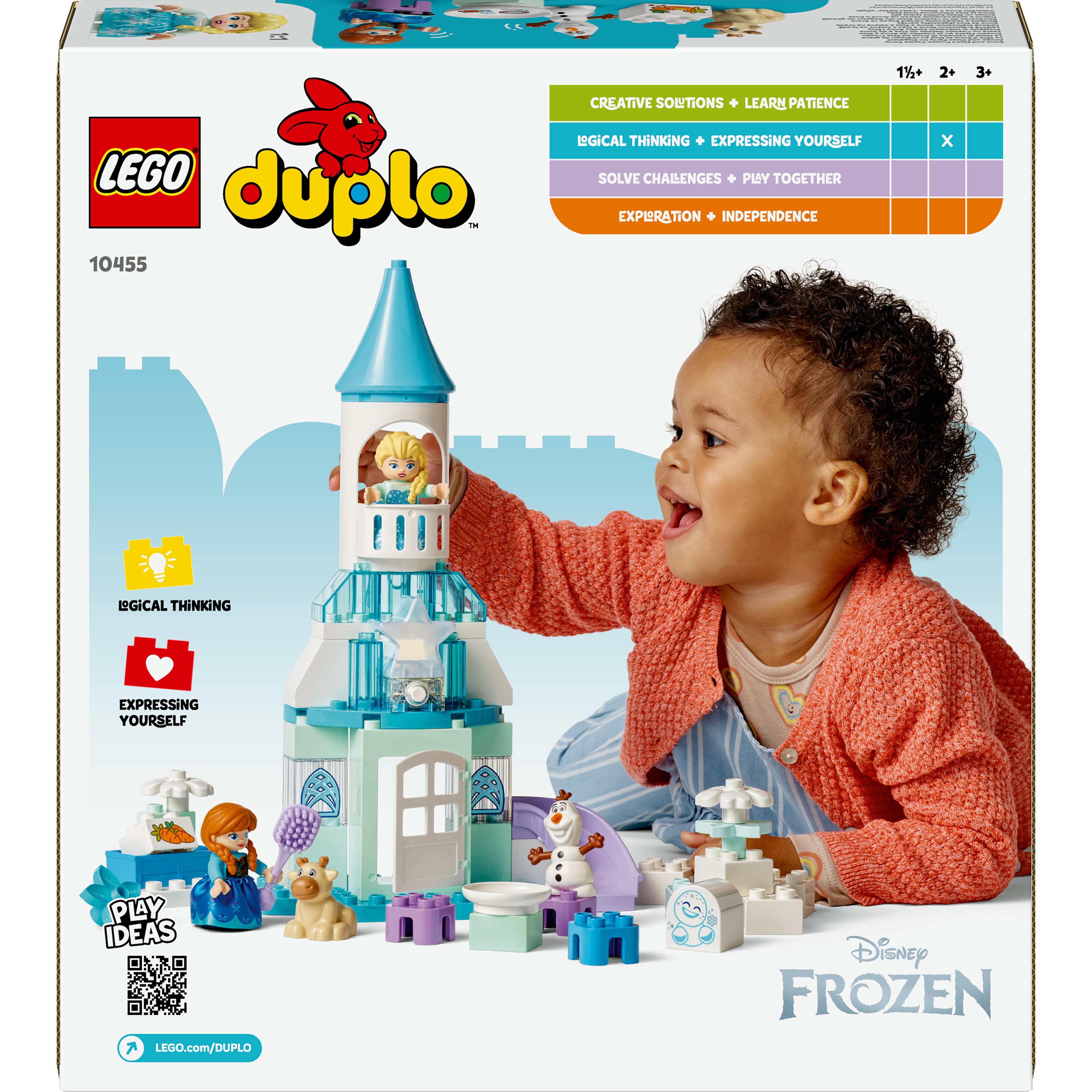 Voir la diapositive 7 : LEGO DUPLO │ Disney 10455 La Fête d’Anna et Elsa au Château de Glace - Jeu Créatif 2 ans