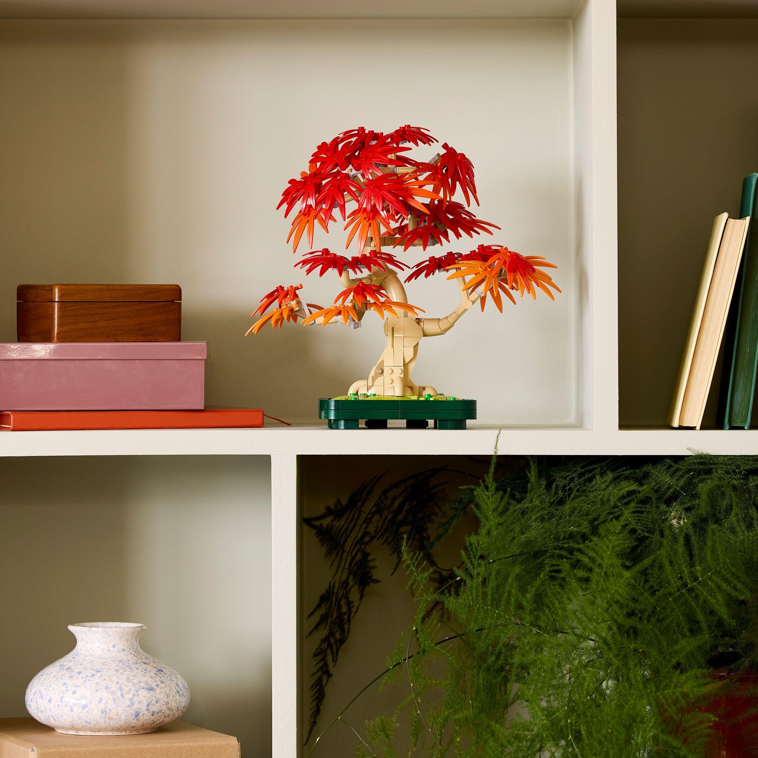 Voir la diapositive 4 : LEGO Botanicals 10348 Bonsaï d’Érable Rouge du Japon - Kit de Construction pour Adulte