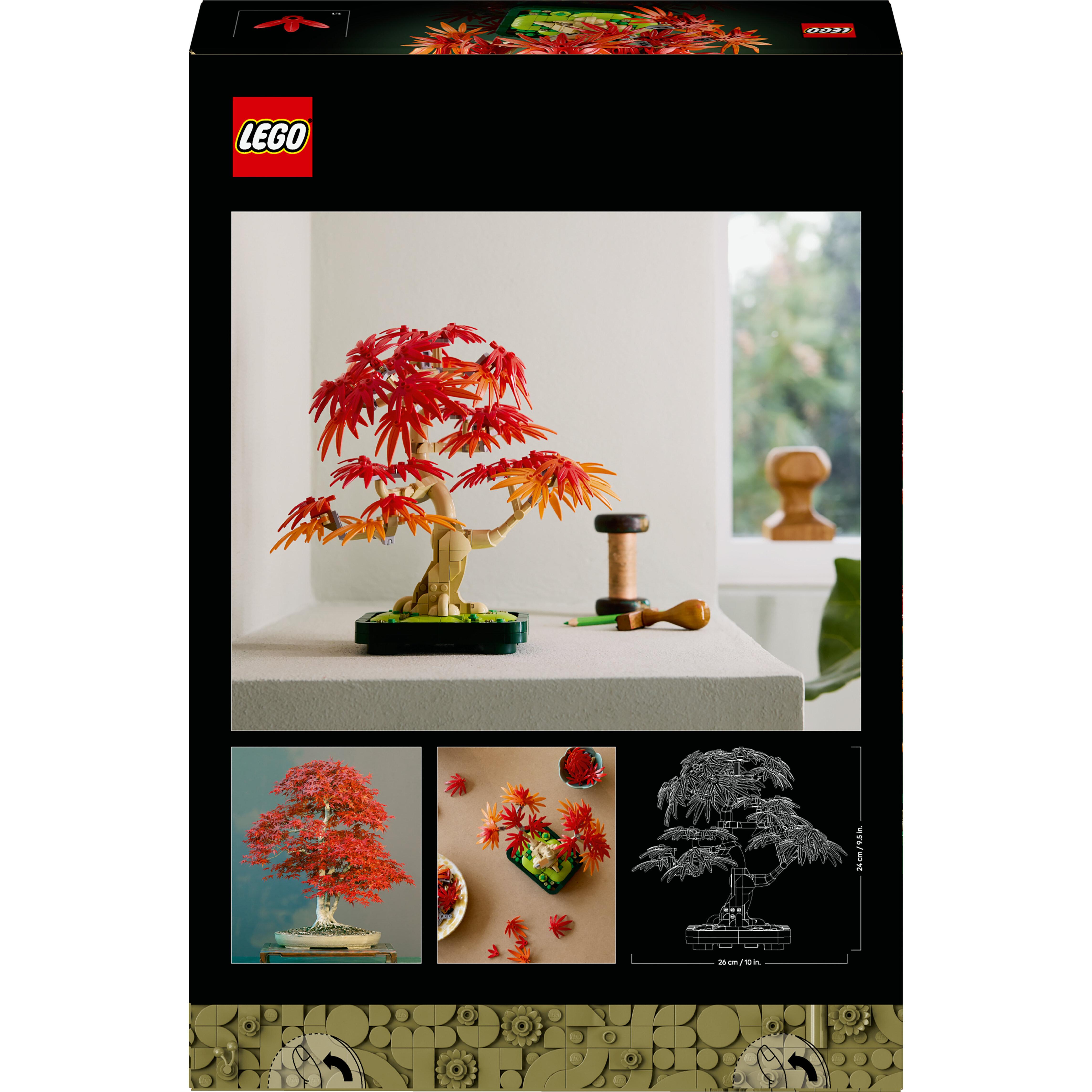 Voir la diapositive 8 : LEGO Botanicals 10348 Bonsaï d’Érable Rouge du Japon - Kit de Construction pour Adulte