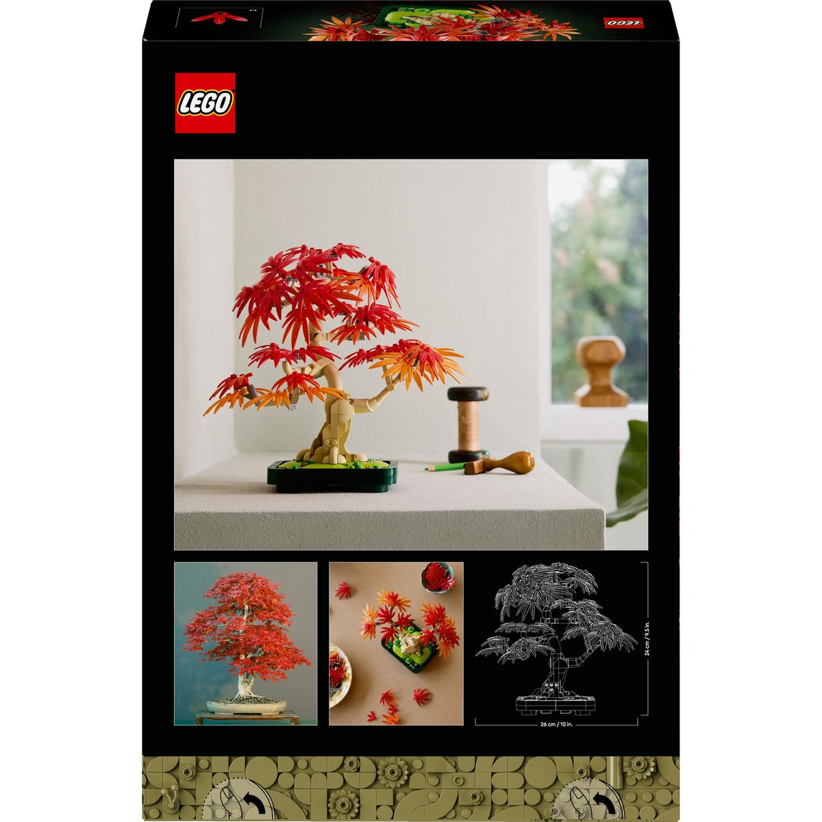 LEGO Botanicals ICONS 10348 - Bonsai d'Erable Rouge du Japon