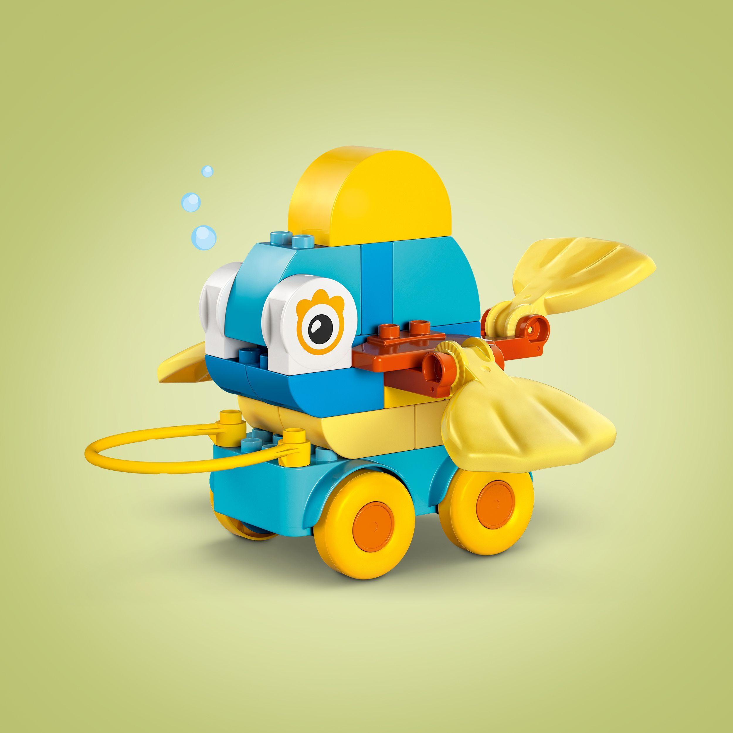 Voir la diapositive 5 : LEGO DUPLO Ma Ville 10448 Animaux Sur Roues 3-En-1 - Jeu De Construction Dès 2 Ans – Chien