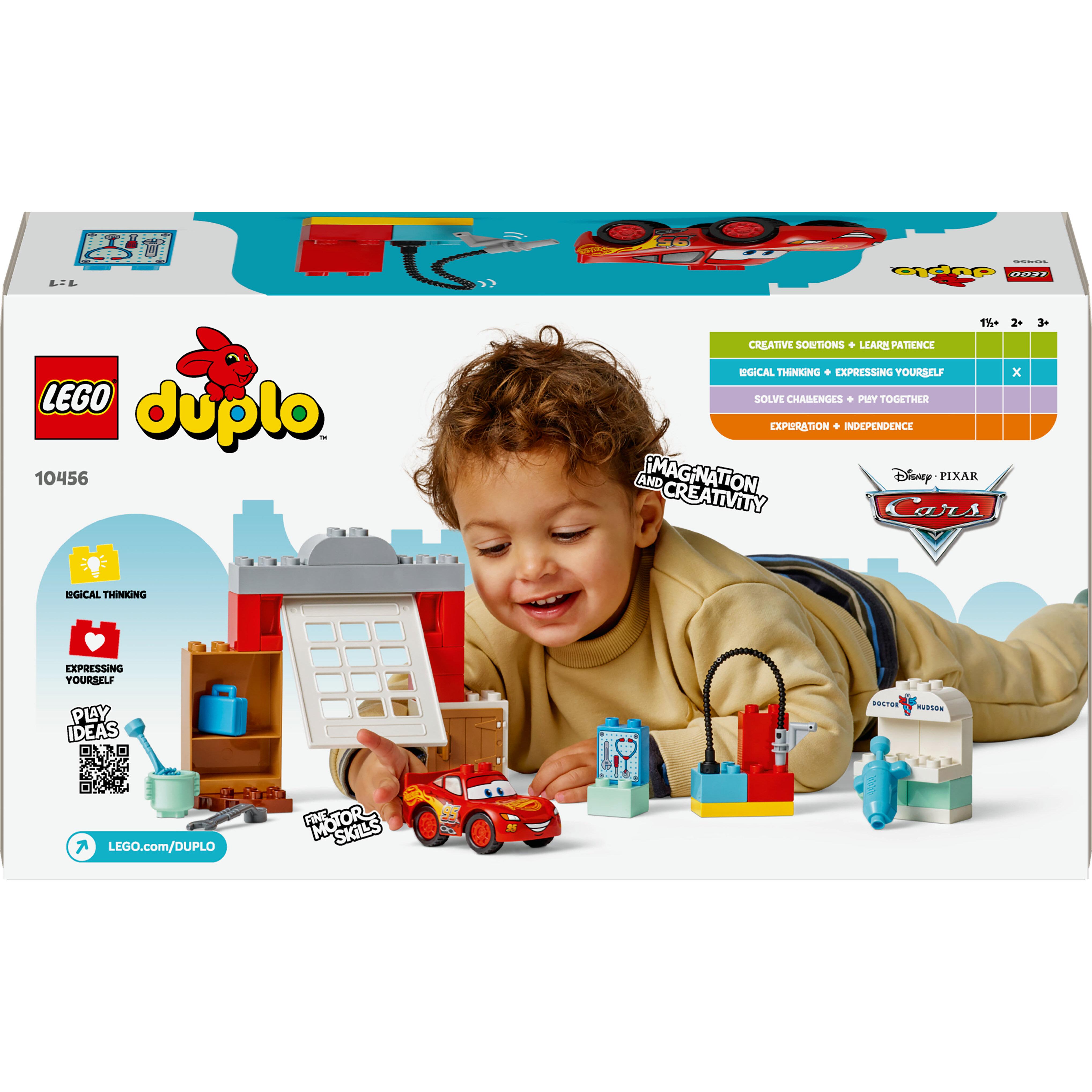 Voir la diapositive 8 : LEGO DUPLO │ Disney Et Pixar Cars 10456 La Visite De Mcqueen Au Garage De Doc - Jeu 2 Ans