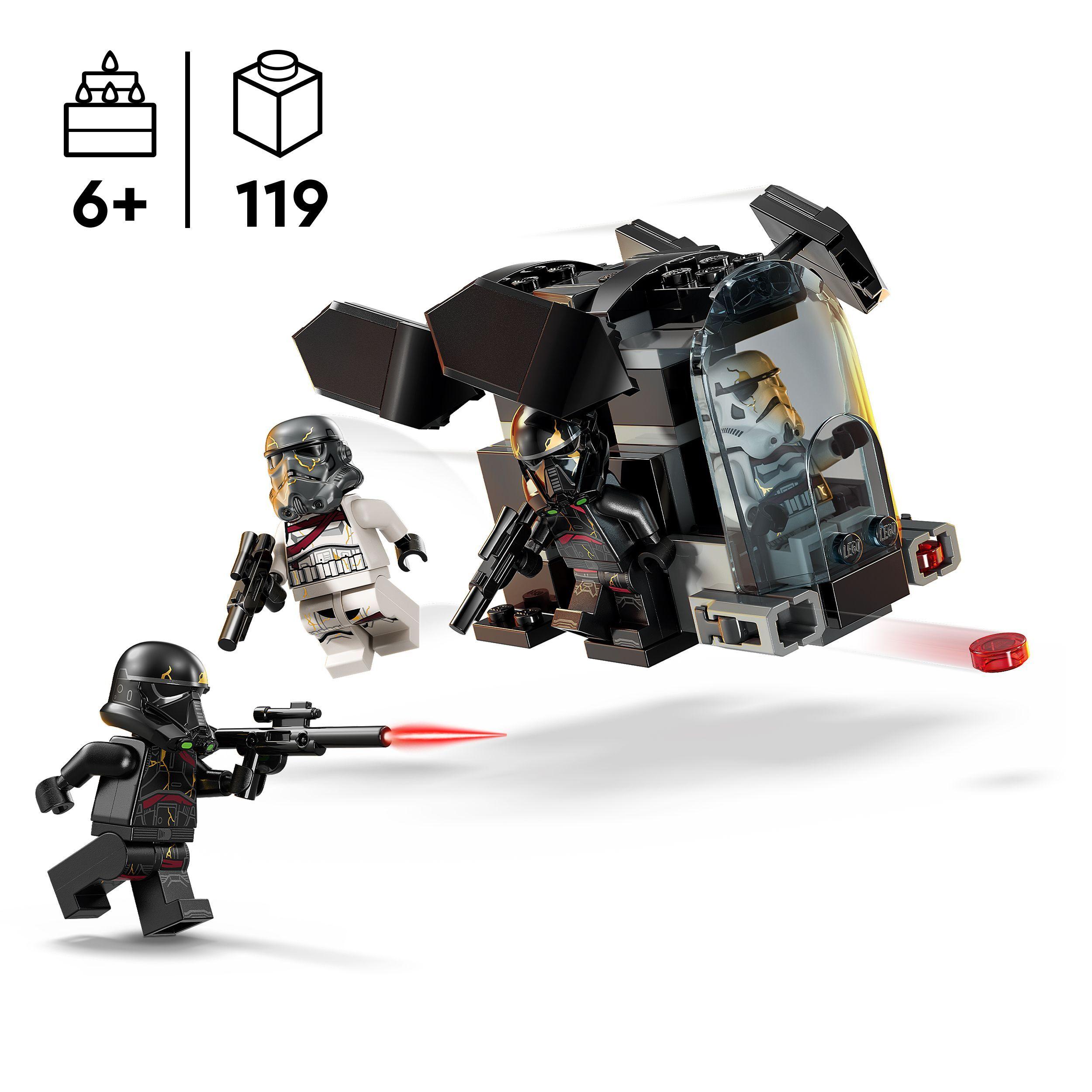 Voir la diapositive 3 : LEGO Star Wars 75412 Pack de Combat Death Troopers contre Night Troopers - Jouet dès 6 ans
