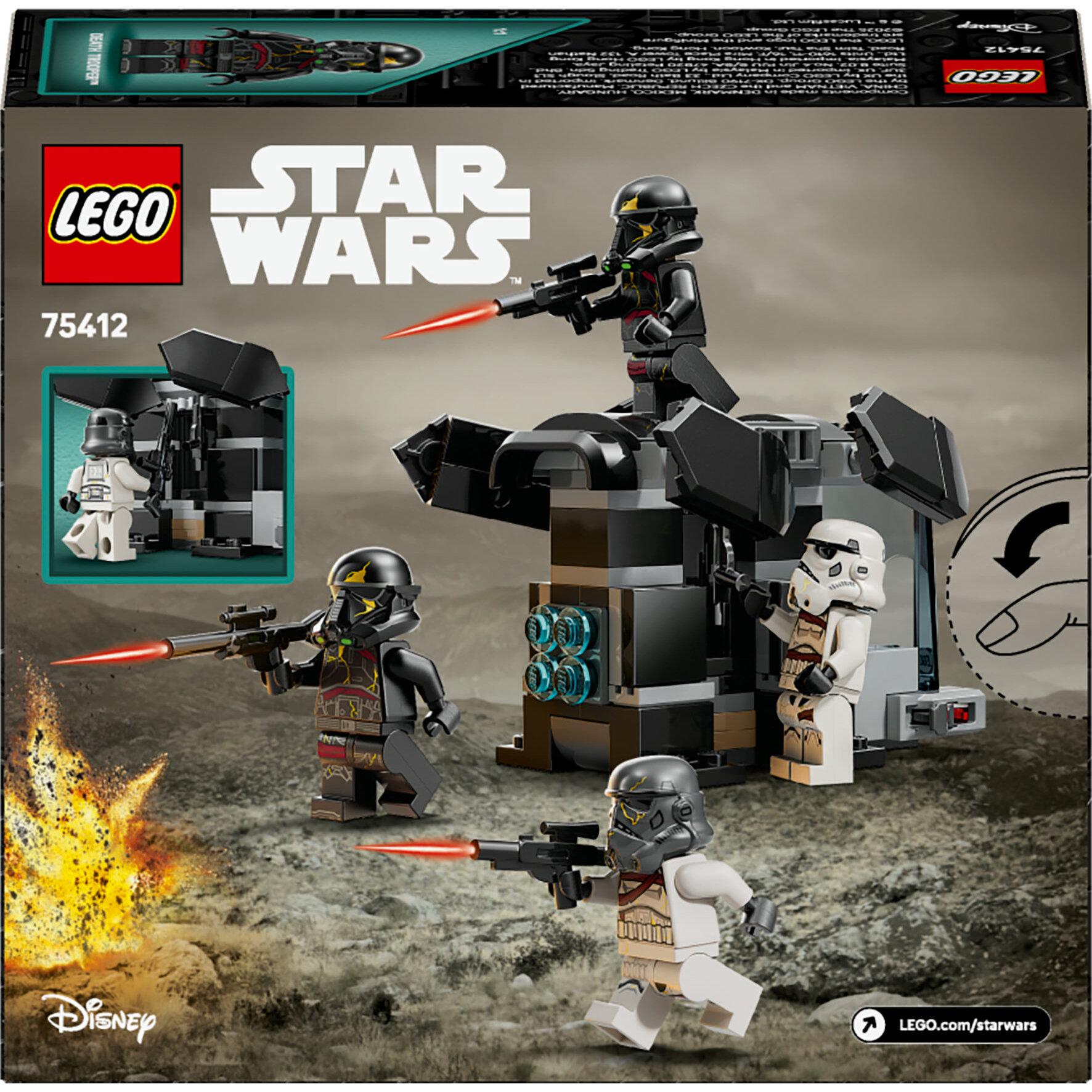 Voir la diapositive 8 : LEGO Star Wars 75412 Pack de Combat Death Troopers contre Night Troopers - Jouet dès 6 ans