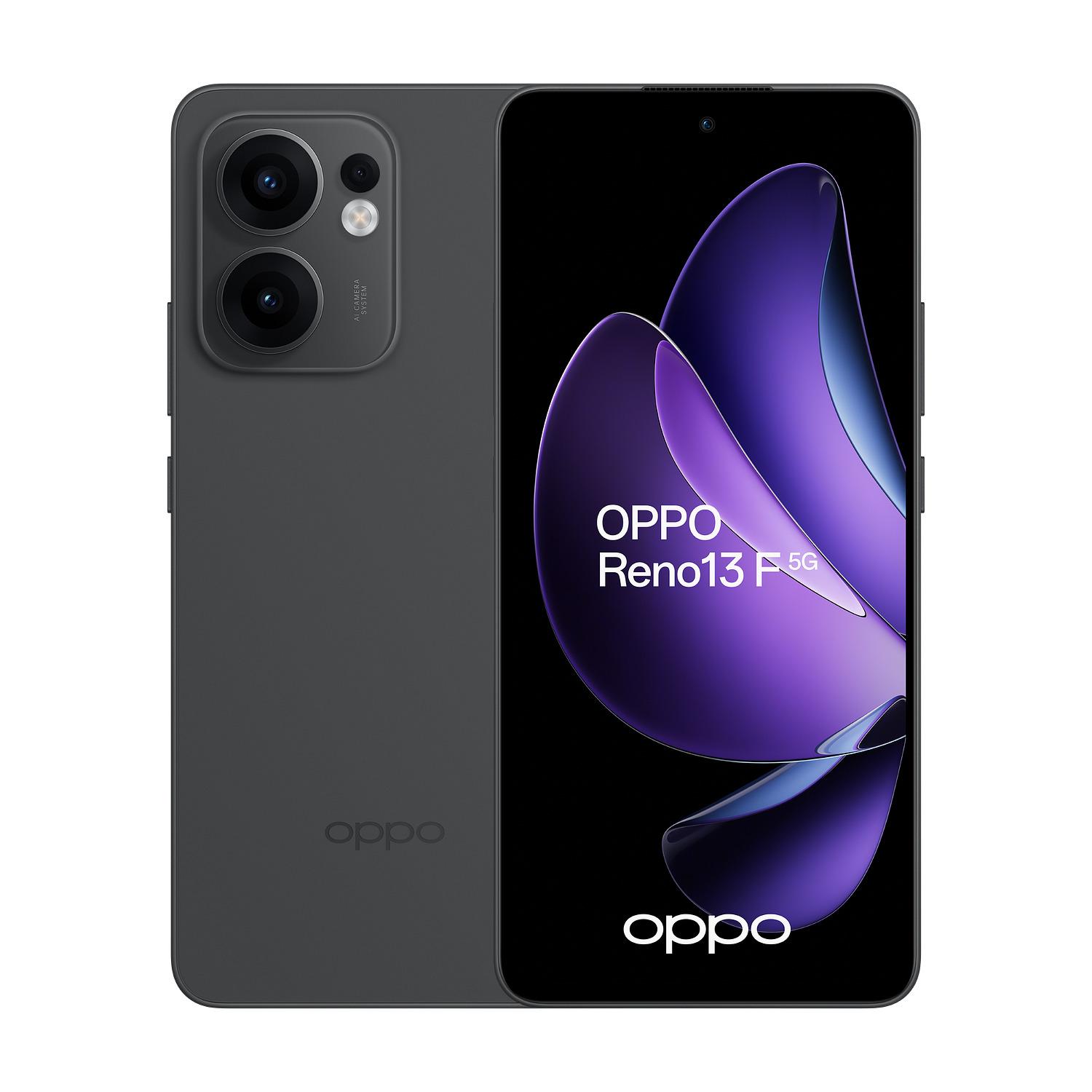 Voir la diapositive 2 : OPPO Reno 13 F 5G 8GO 256Go - Gris