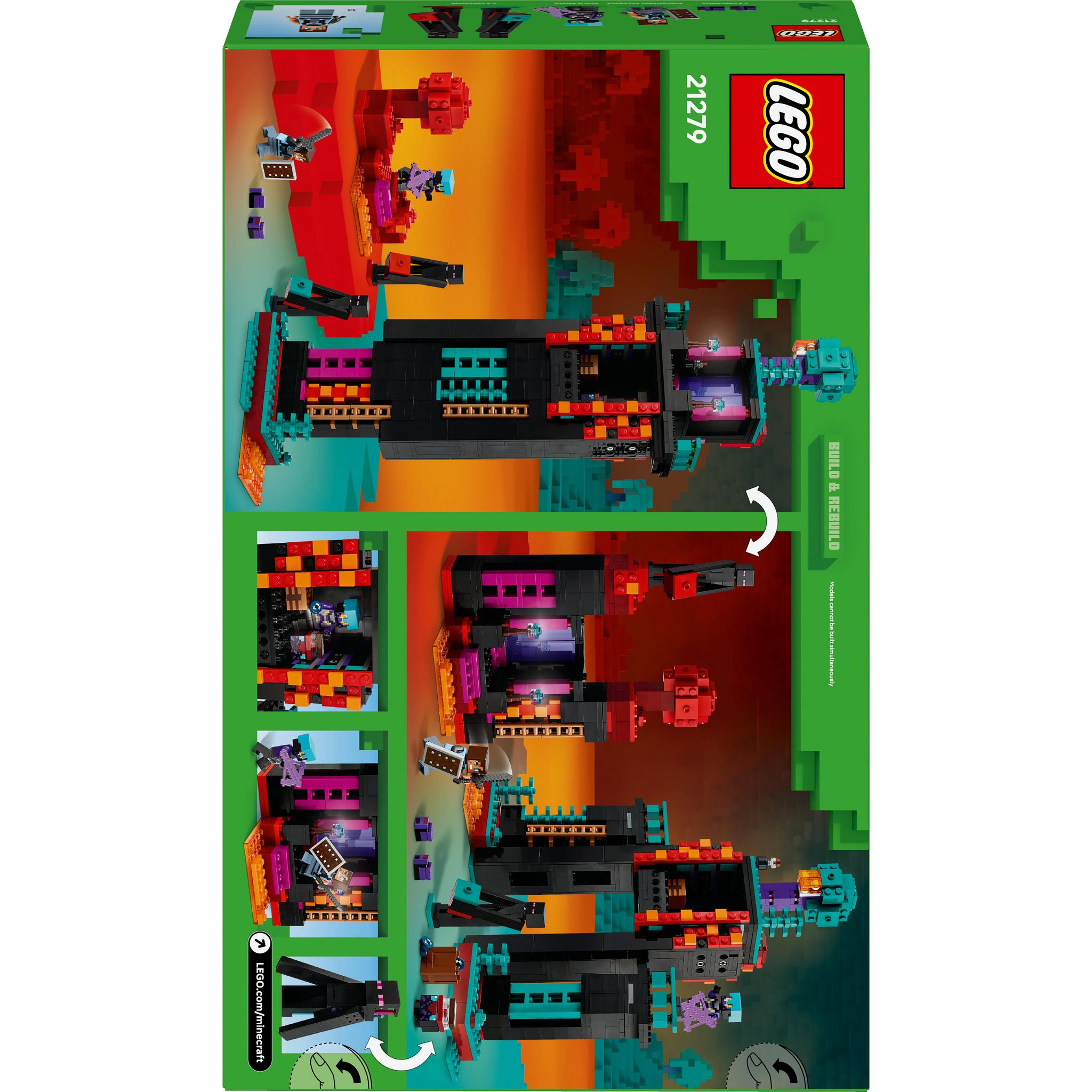 Voir la diapositive 8 : LEGO Minecraft 21279 - La tour de l Enderman