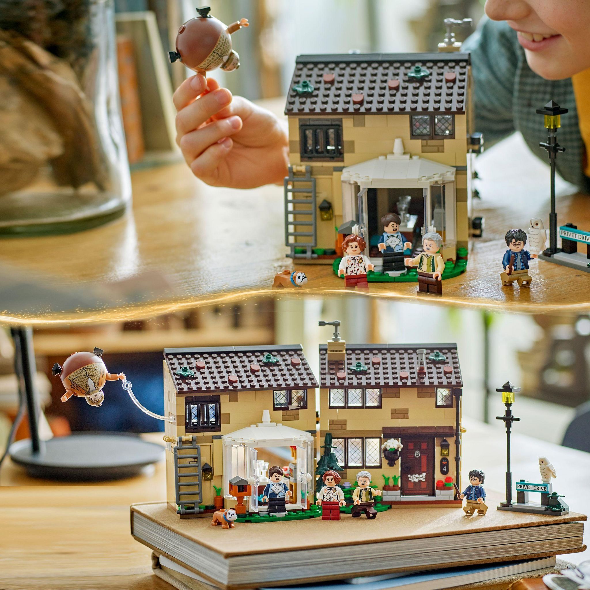 Voir la diapositive 6 : LEGO Harry Potter 76451 - Privet Drive : La visite de Tante Marge
