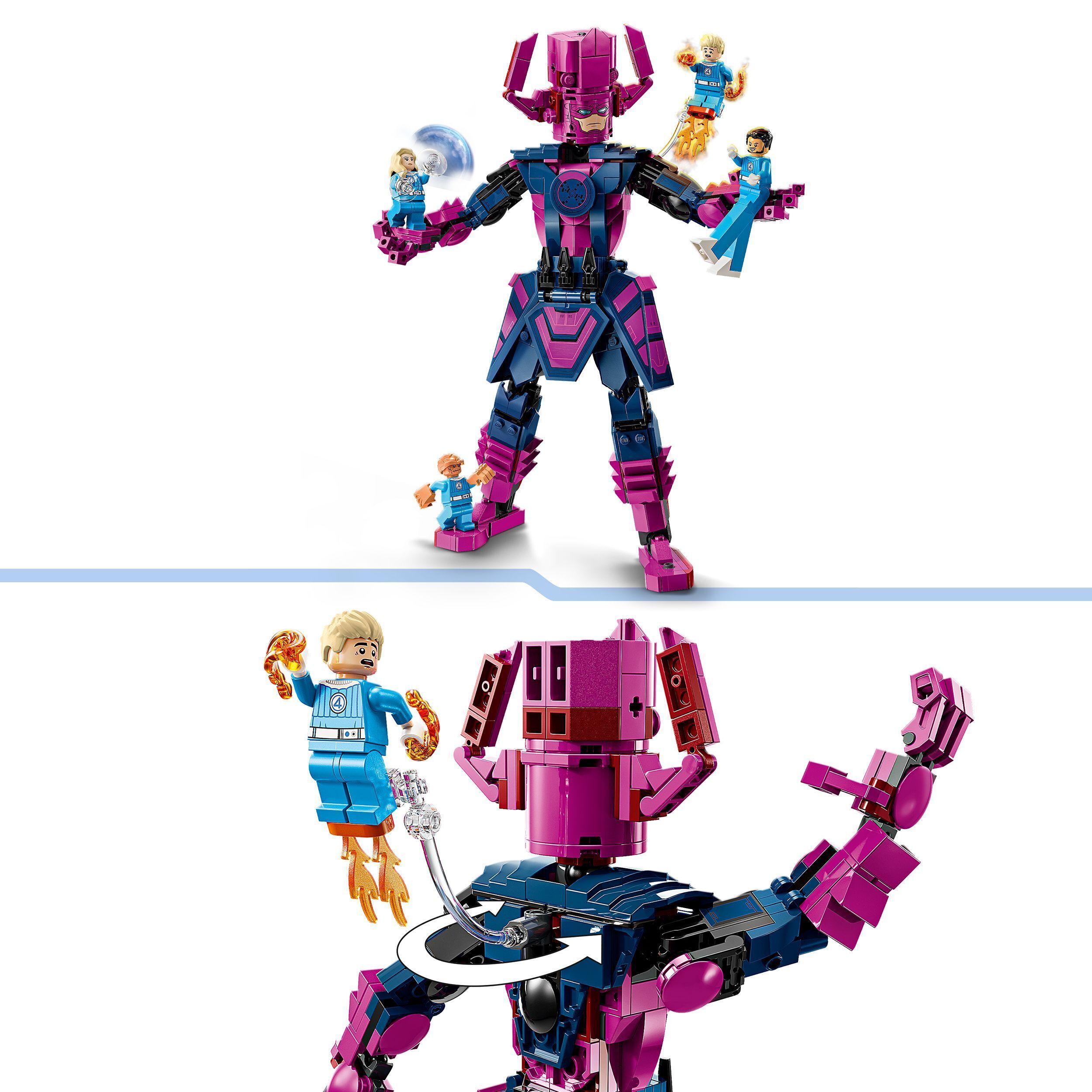 Voir la diapositive 4 : LEGO Marvel 76316 Les Quatre Fantastiques contre la figurine de Galactus - Jeu dès 9 ans