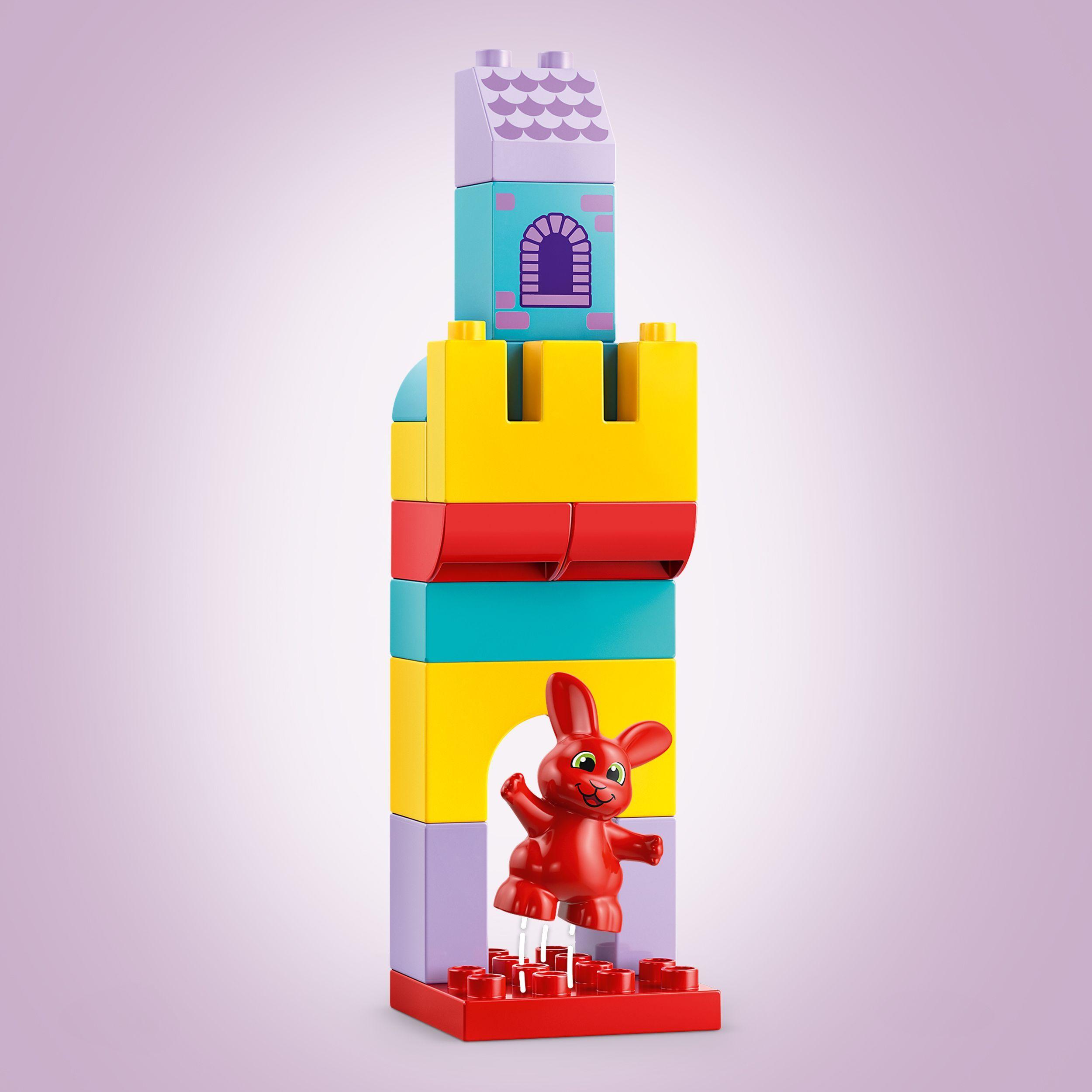 Voir la diapositive 4 : LEGO DUPLO 10450 Le Jeu Du Château d’Hopsy - Jouet De Construction Dès 3 Ans Avec Animaux