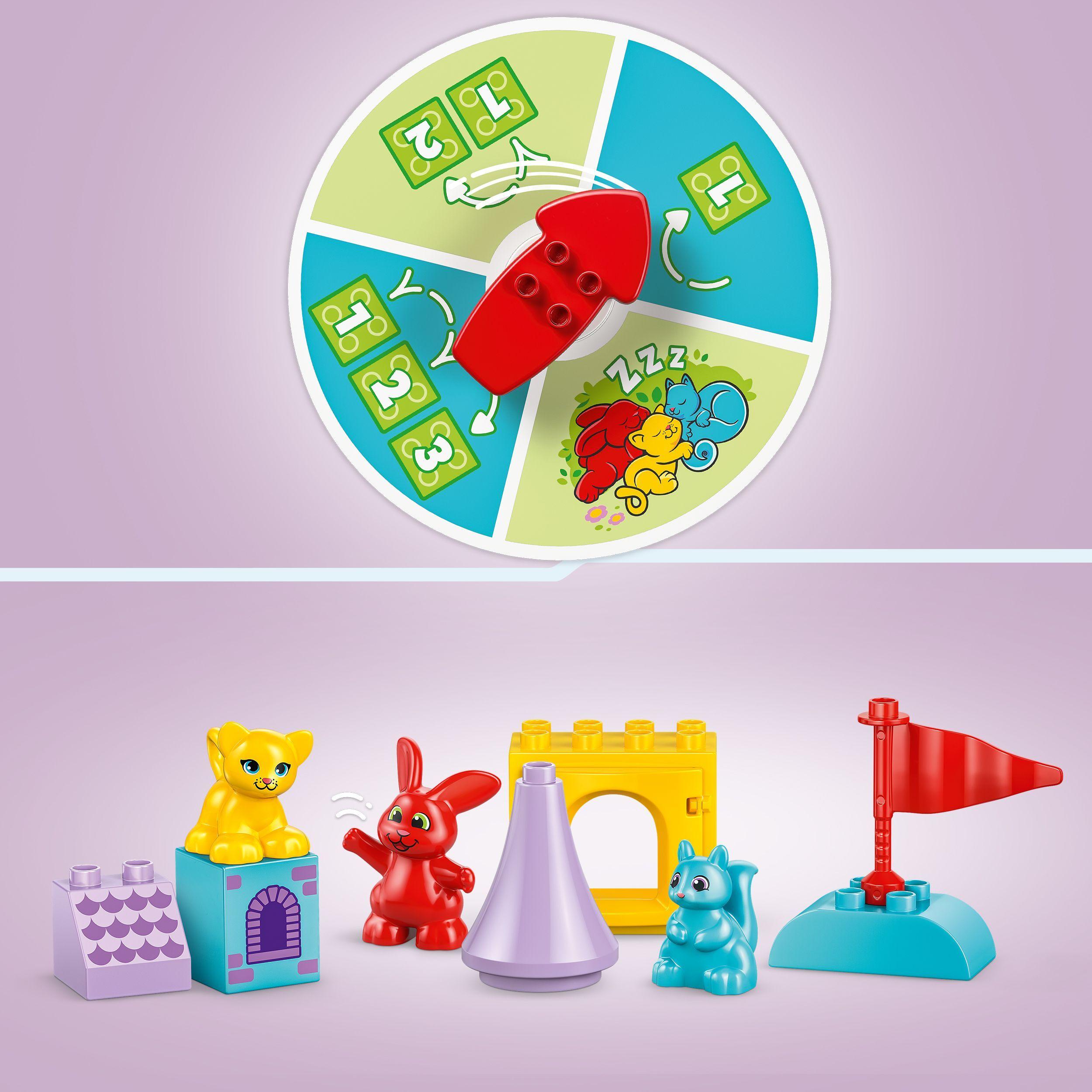 Voir la diapositive 5 : LEGO DUPLO 10450 Le Jeu Du Château d’Hopsy - Jouet De Construction Dès 3 Ans Avec Animaux