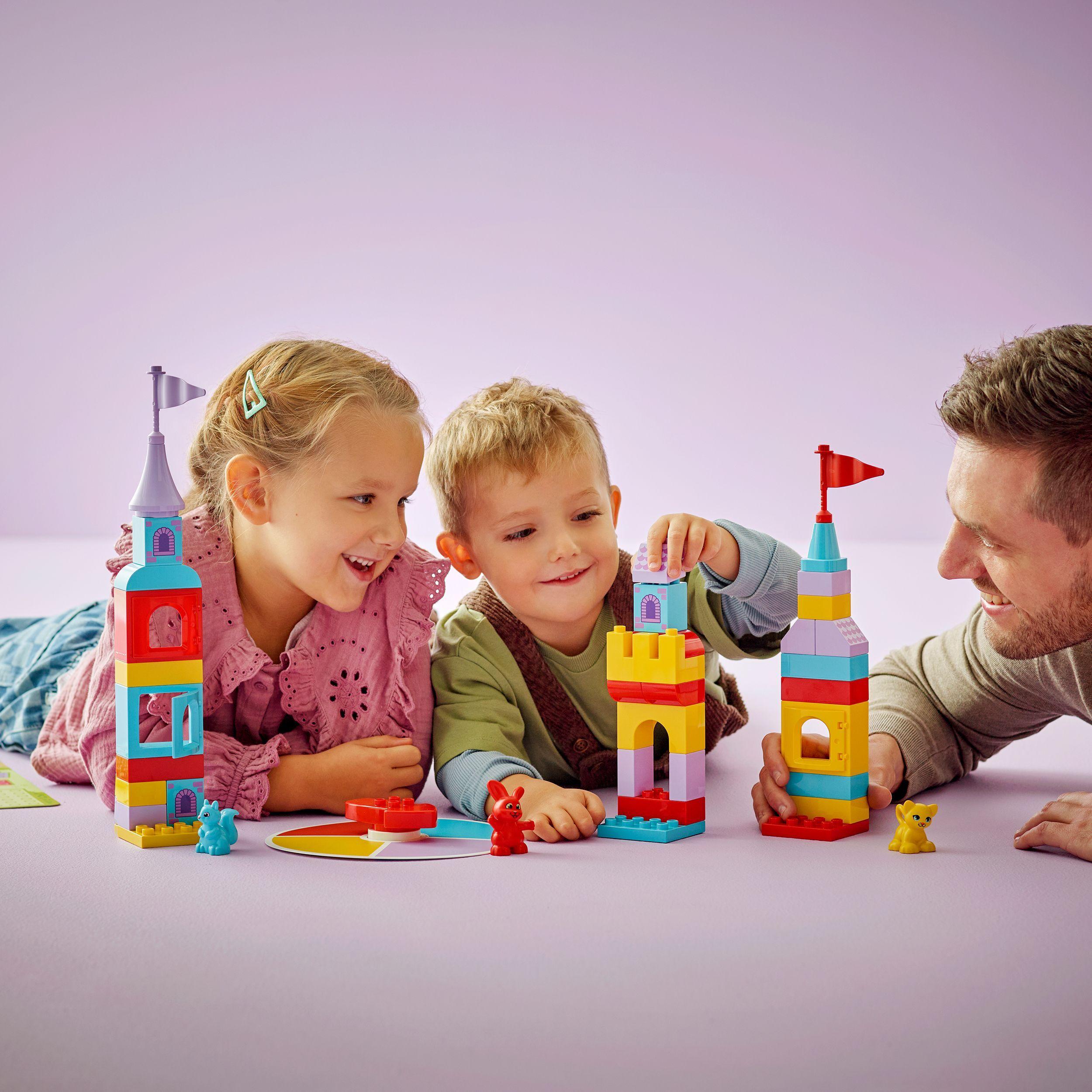 Voir la diapositive 7 : LEGO DUPLO 10450 Le Jeu Du Château d’Hopsy - Jouet De Construction Dès 3 Ans Avec Animaux