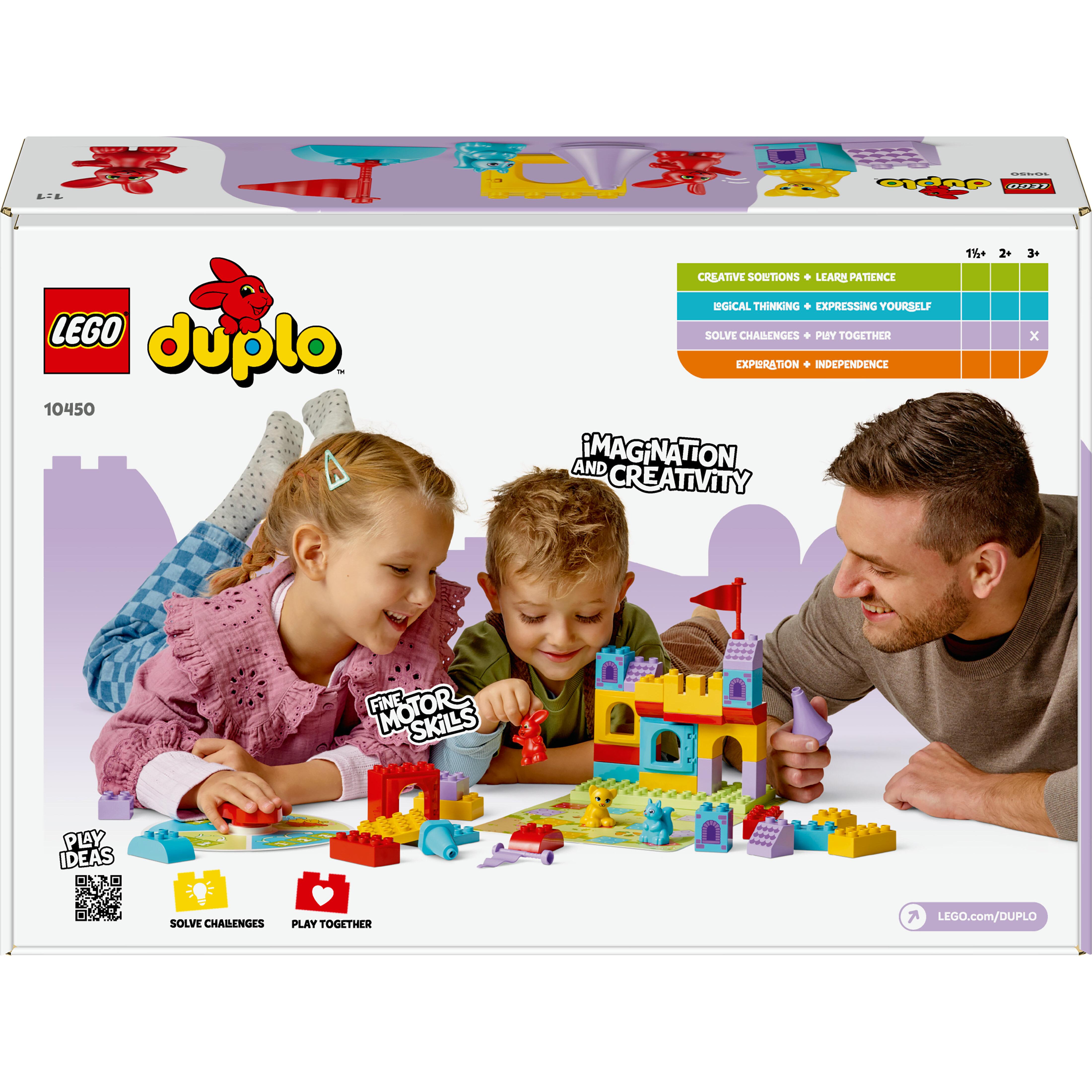 Voir la diapositive 8 : LEGO DUPLO 10450 Le Jeu Du Château d’Hopsy - Jouet De Construction Dès 3 Ans Avec Animaux