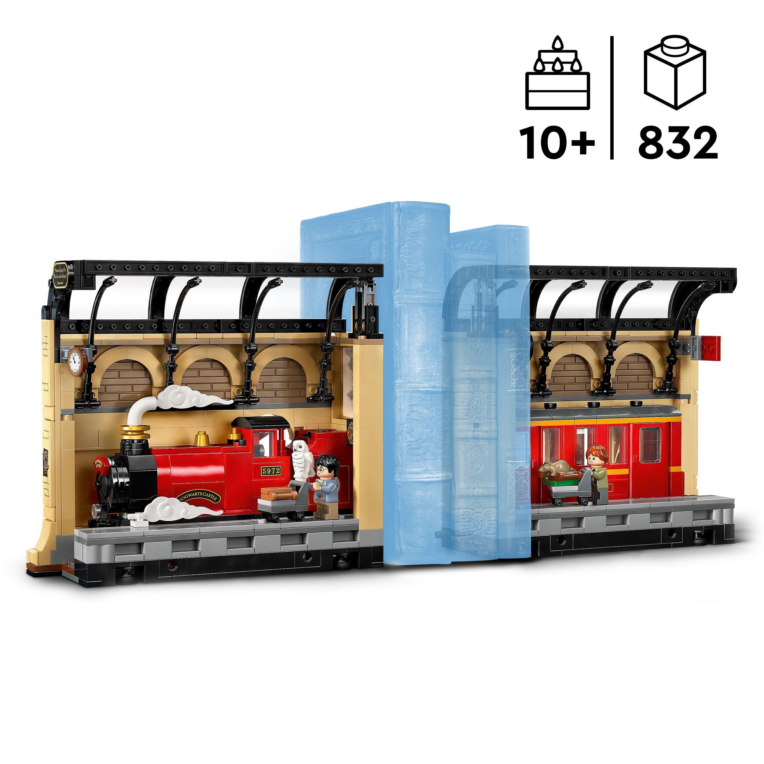Voir la diapositive 3 : LEGO Harry Potter 76450 Book Nook : le Poudlard Express - Jeu pour Garçon dès 10 Ans